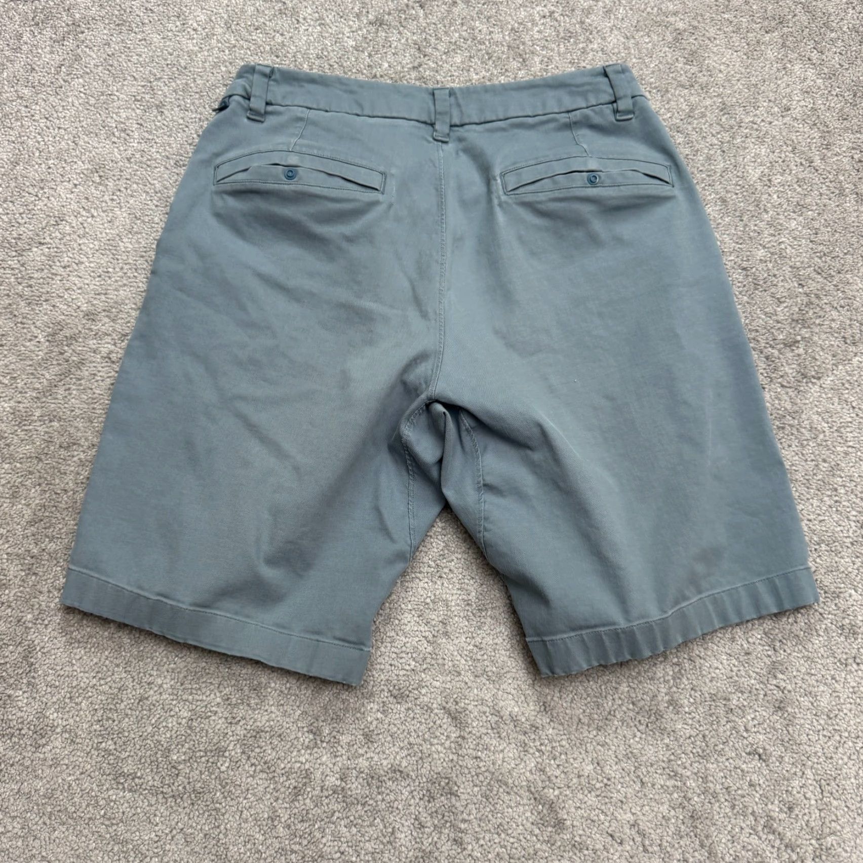 Lululemon Lululemon Shorts Men 30 Blue Chino Flat Front Breathable Cotton Pockets Mens Size US 30 / EU 46 - 2 Thumbnail