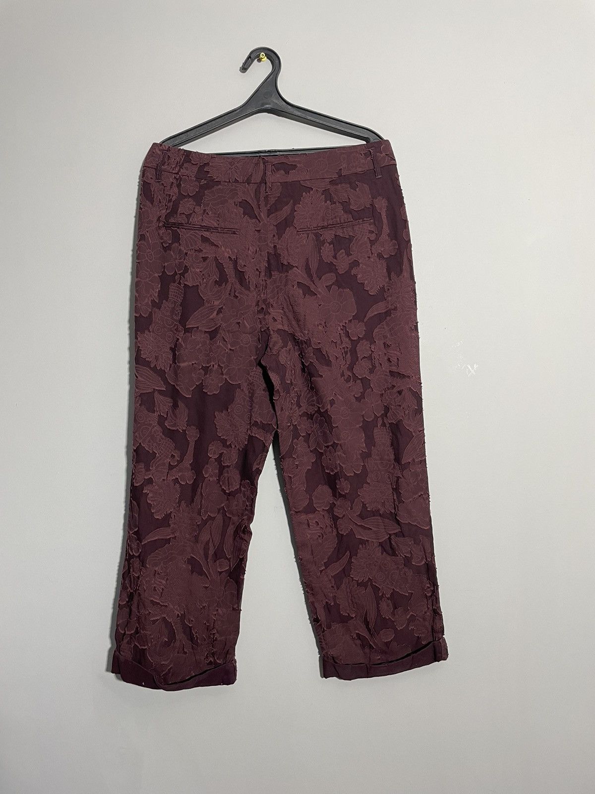 DOROTHEE SCHUMACHER × Designer Dorothee Schumacher Avant Garde Floral Pants size 4 Size 27" / US 4 / IT 40 - 11 Thumbnail