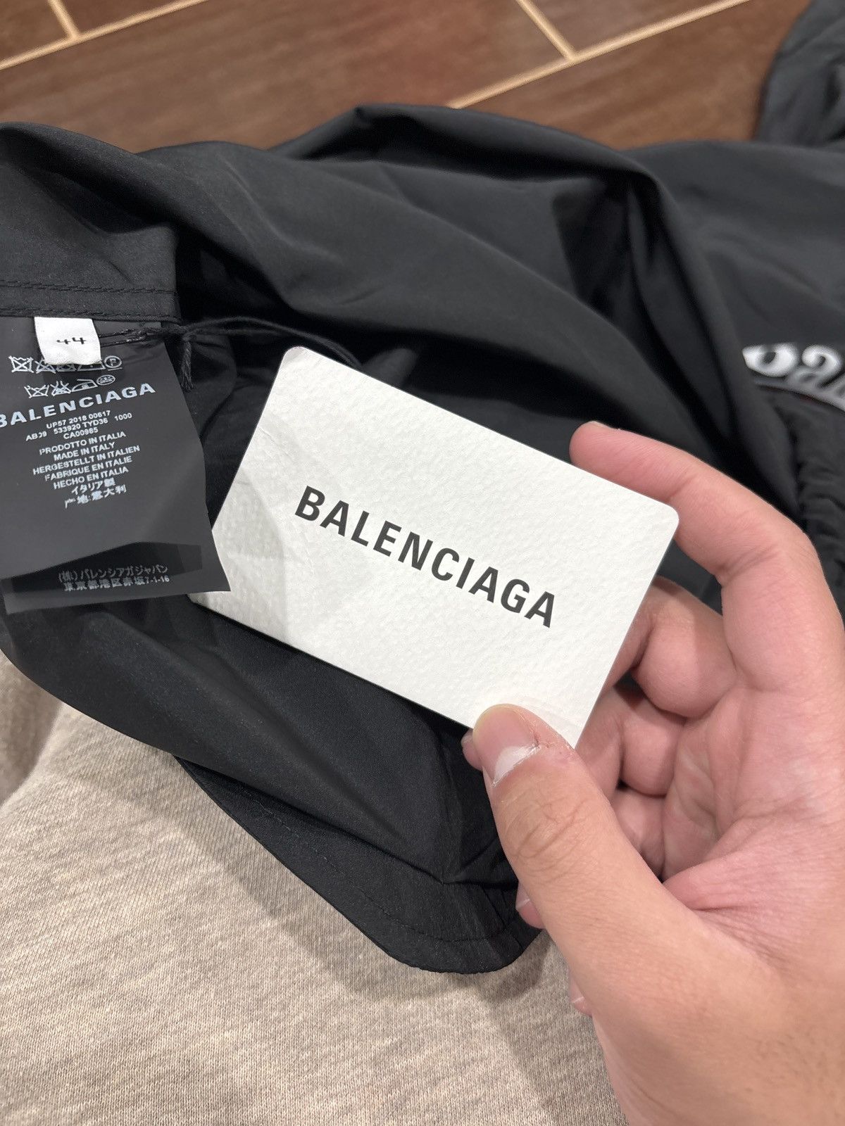 Balenciaga NEW Balenciaga Political Campaign Jacket Anorak SZ 44/XL Size US XL / EU 56 / 4 - 7 Thumbnail