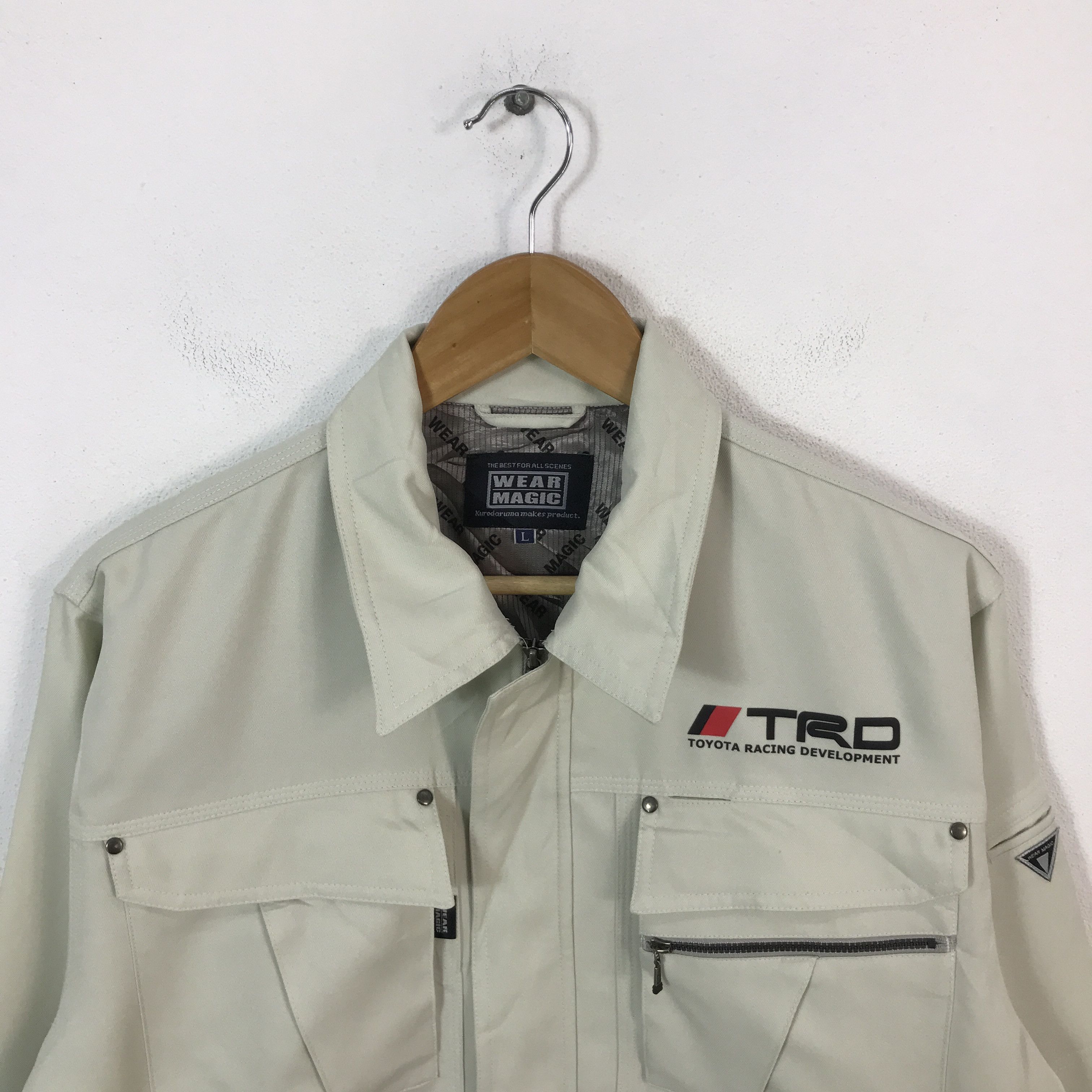 Japanese Brand Toyota trd racing custom uniform jacket Size US L / EU 52-54 / 3 - 3 Thumbnail