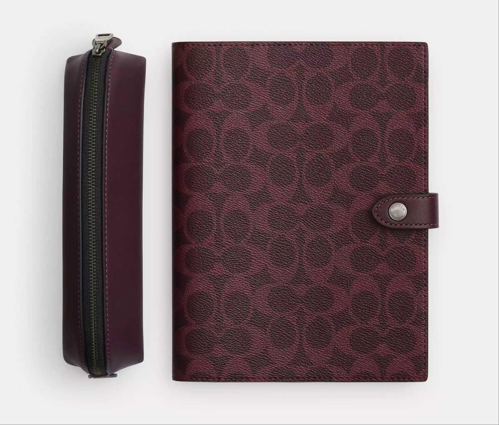Coach Boxed Notebook And Pencil Case Set In Signature Canvas Size ONE SIZE - 6 Thumbnail