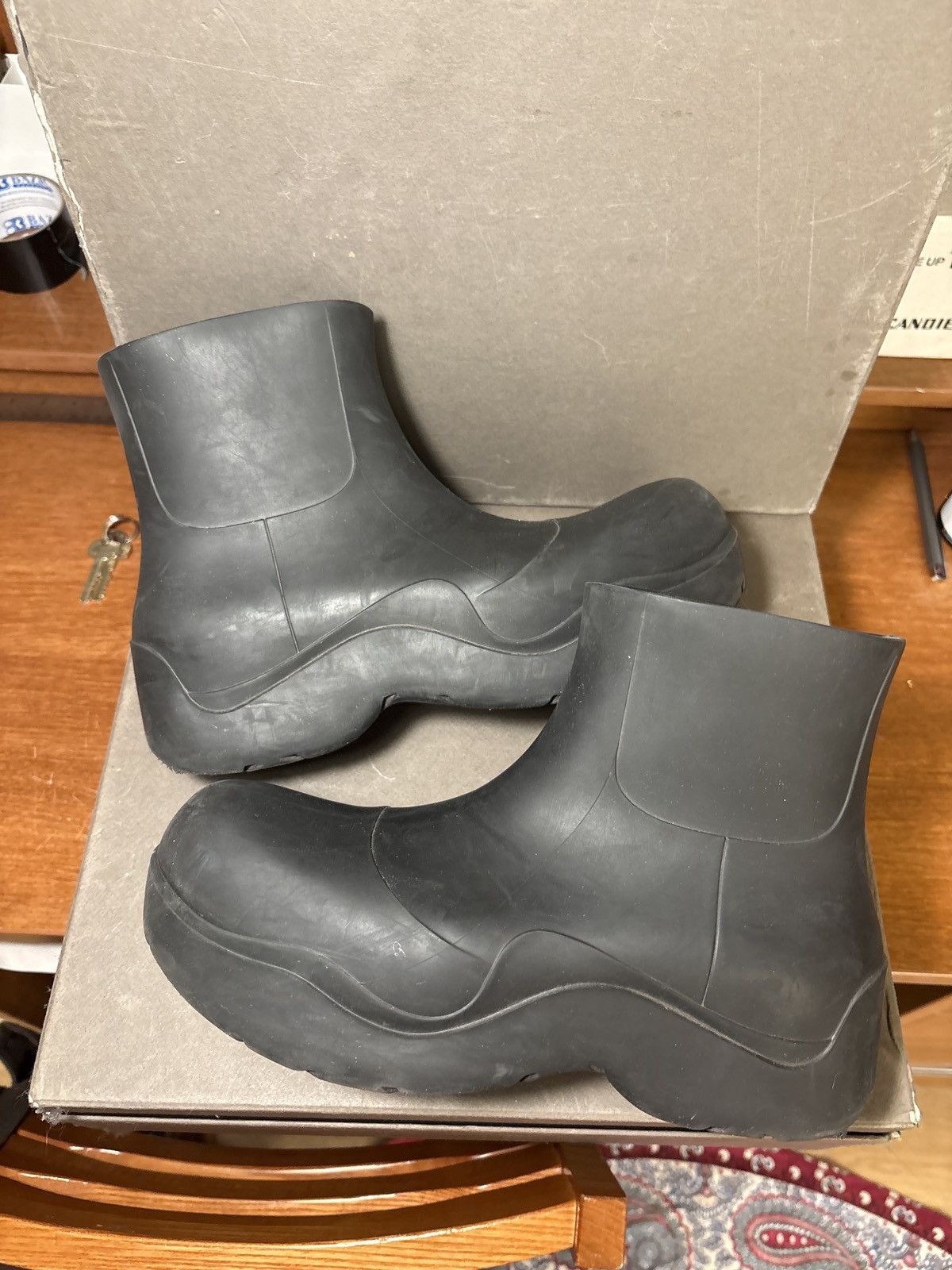 Bottega Veneta Bottega Veneta Puddle Boots - Black | Grailed