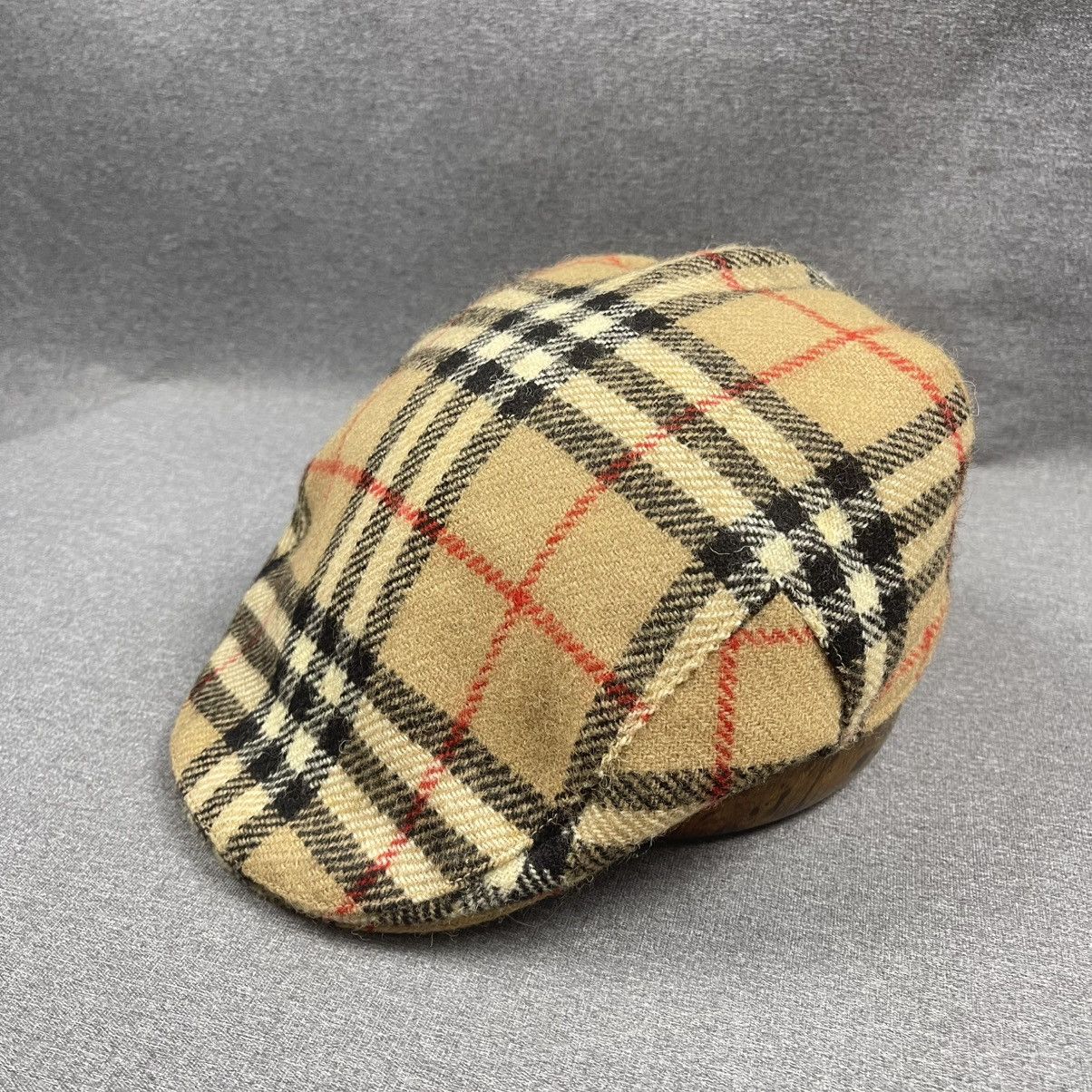 Burberry Burberry’s vintage nova check rare beret wool hat Size ONE SIZE - 2 Thumbnail