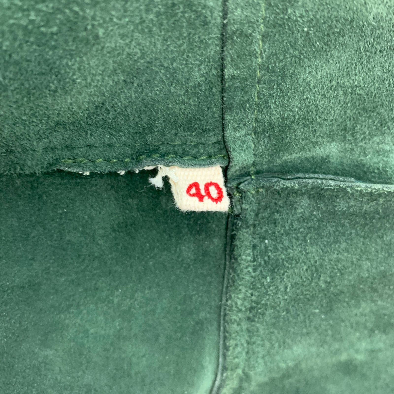 Marni MARNI Size 4 Green Suede Buttoned Jacket Size US XL / EU 56 / 4 - 5 Thumbnail