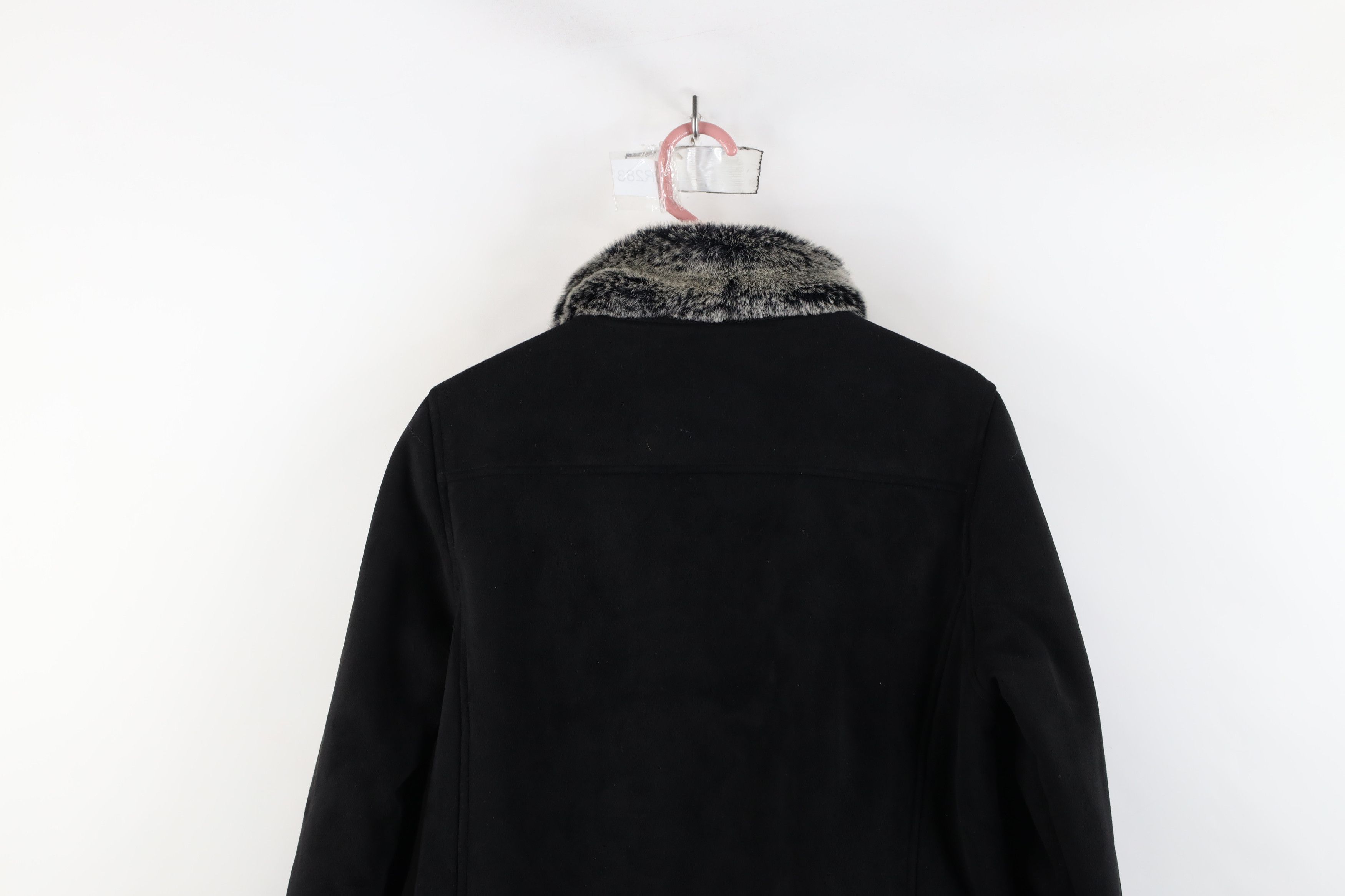 L.L. Bean × Vintage Vintage LL Bean Flower Pennylane Plush Jacket Black Size M / US 6-8 / IT 42-44 - 16 Thumbnail