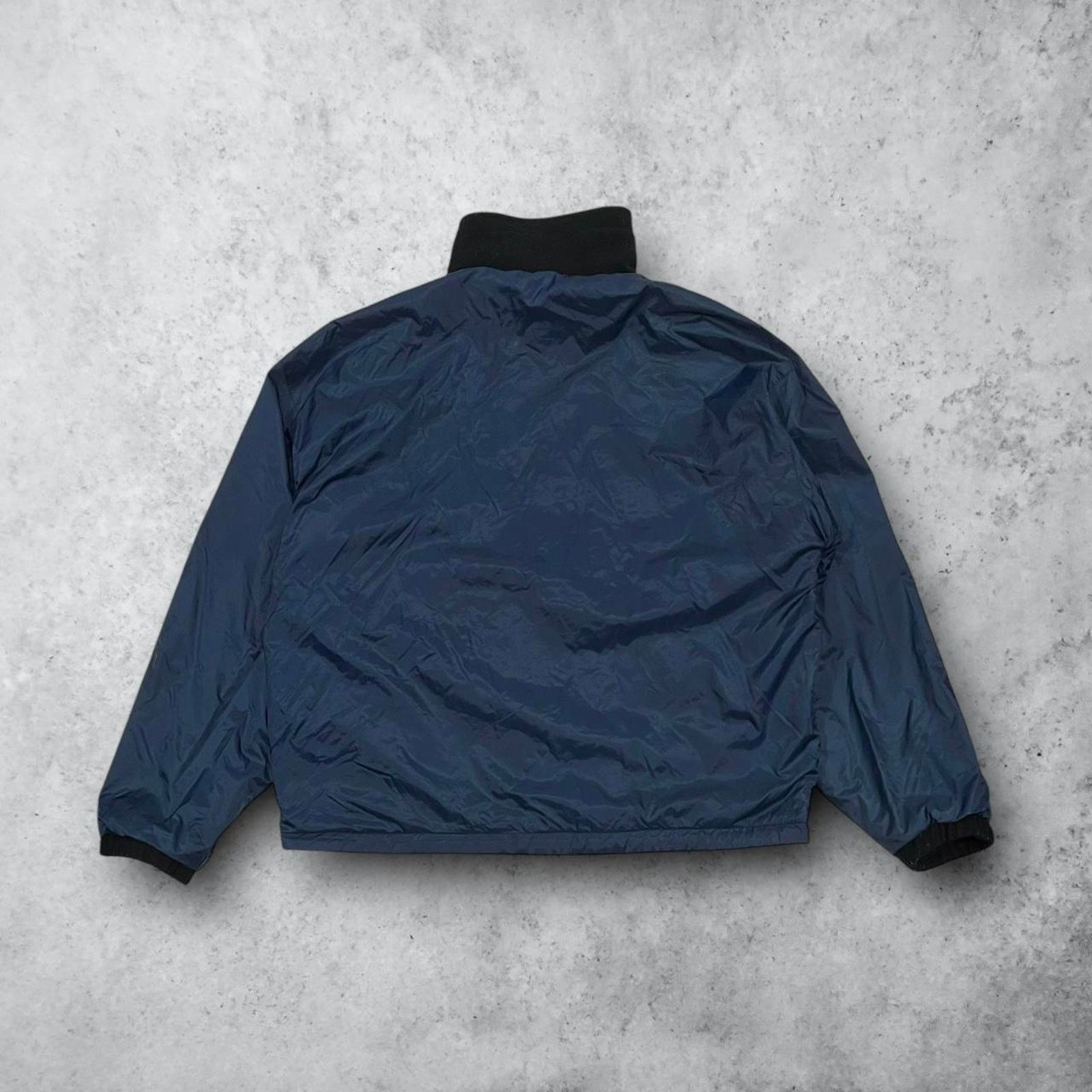 NFL NFL Dallas Cowboys Navy Blue Reversible Windbreaker Jacket Size US XL / EU 56 / 4 - 5 Thumbnail