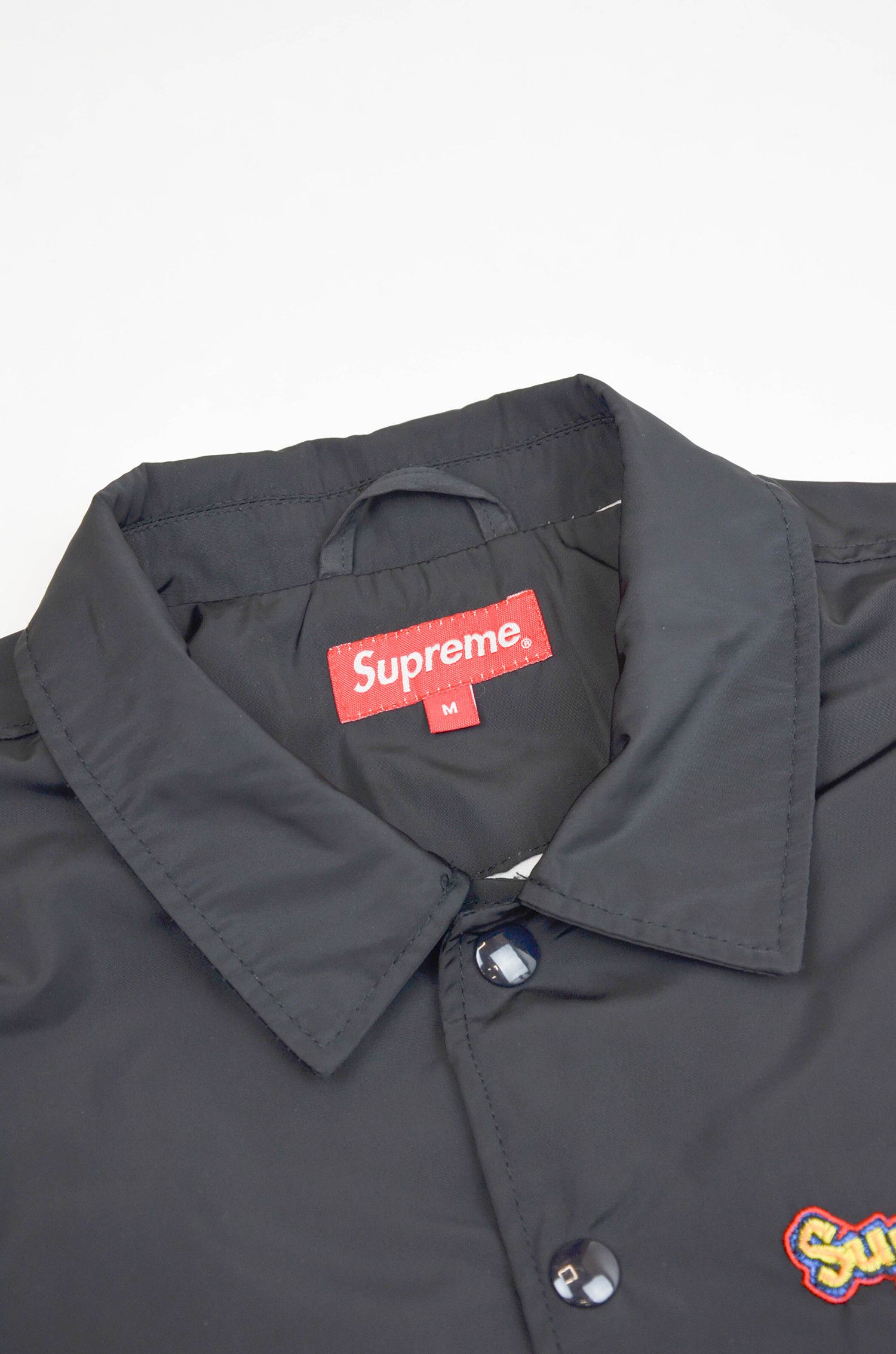 SUPREME Gonz Logo Coaches Jacket 'Black' - M