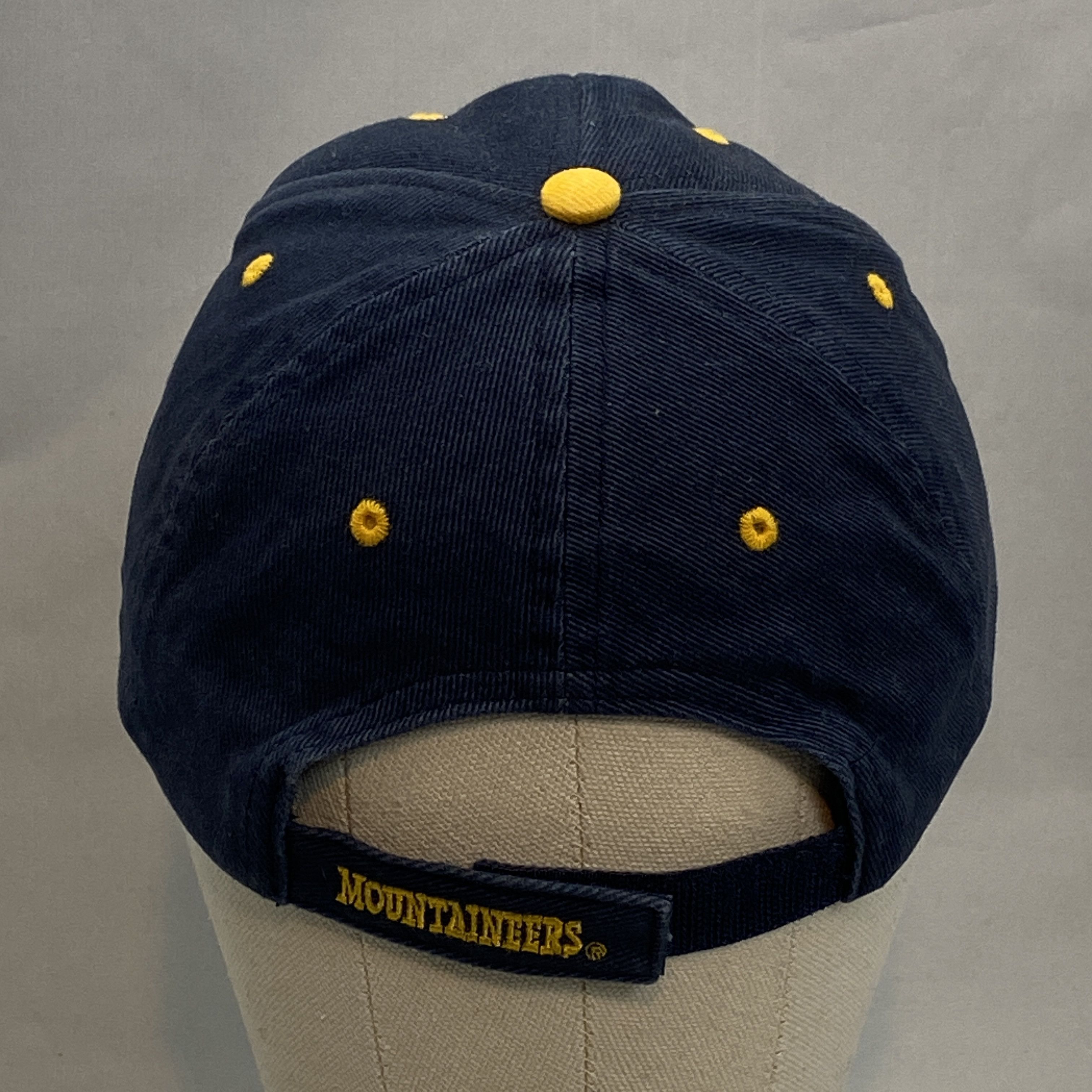 NCAA × Signatures × Vintage West Virginia MOUNTAINEERS Baseball Hat One-Size Logos Size ONE SIZE - 3 Thumbnail