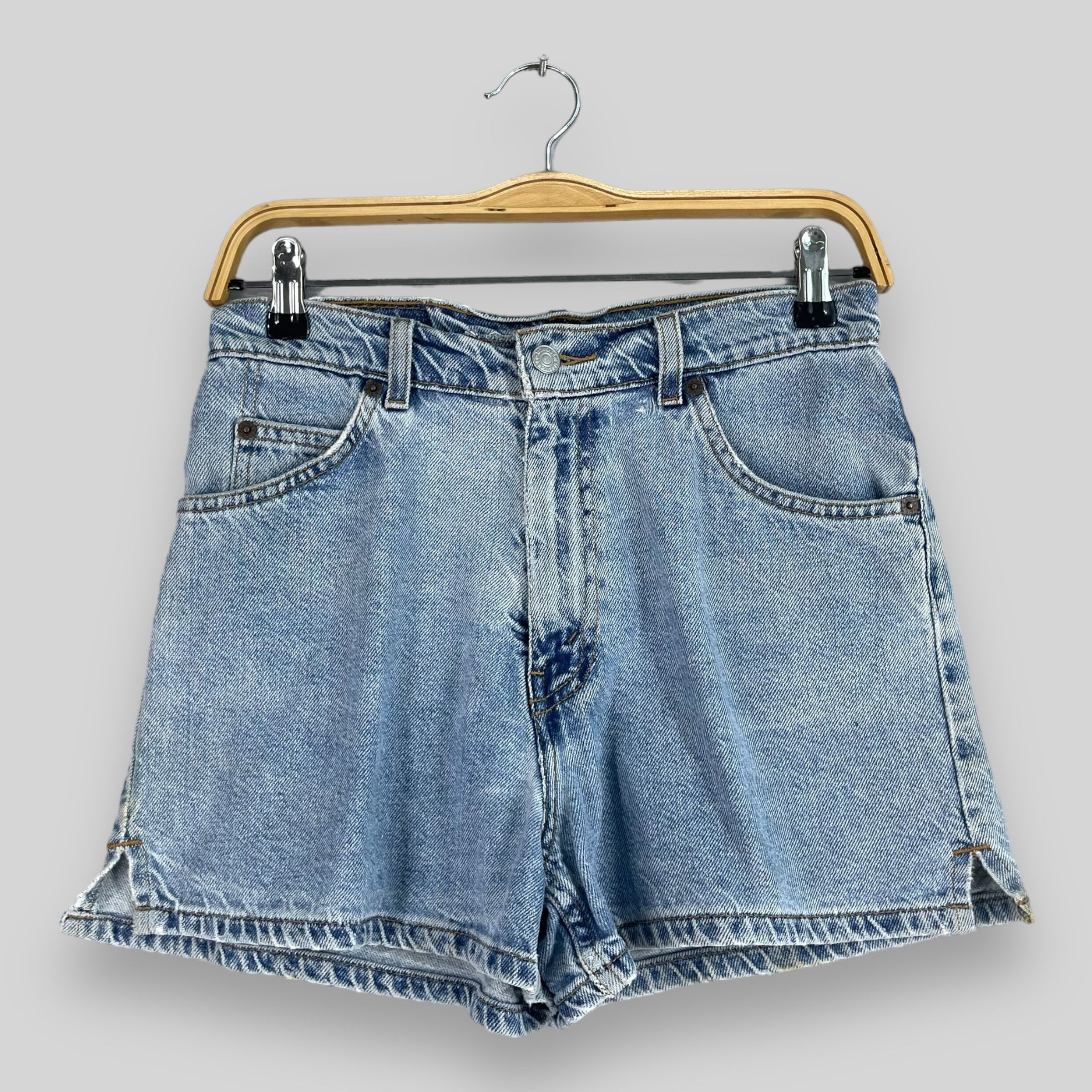 Levi's × Vintage W27 Vintage Levis 342 Distressed Ripped Cutoff Jeans Size 27" / US 4 / IT 40 - 1 Thumbnail