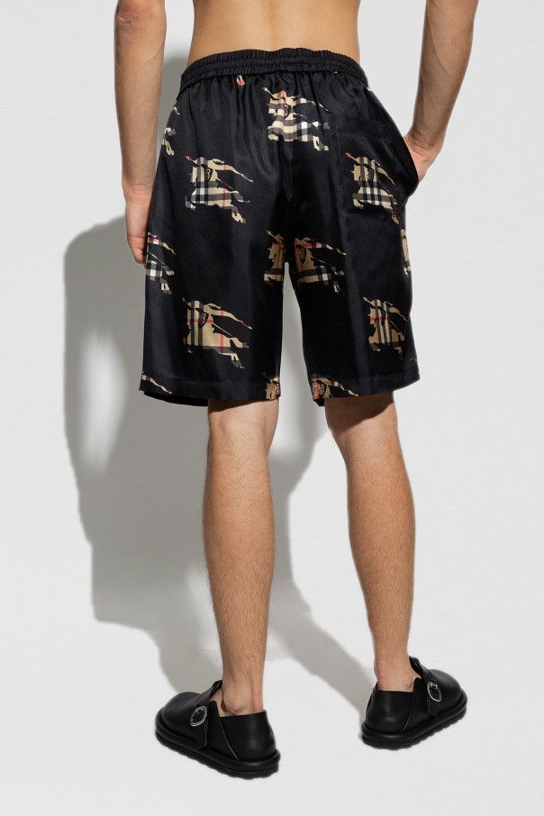 Burberry o1w1db10824 Silk Shorts in Black Size US 30 / EU 46 - 4 Thumbnail
