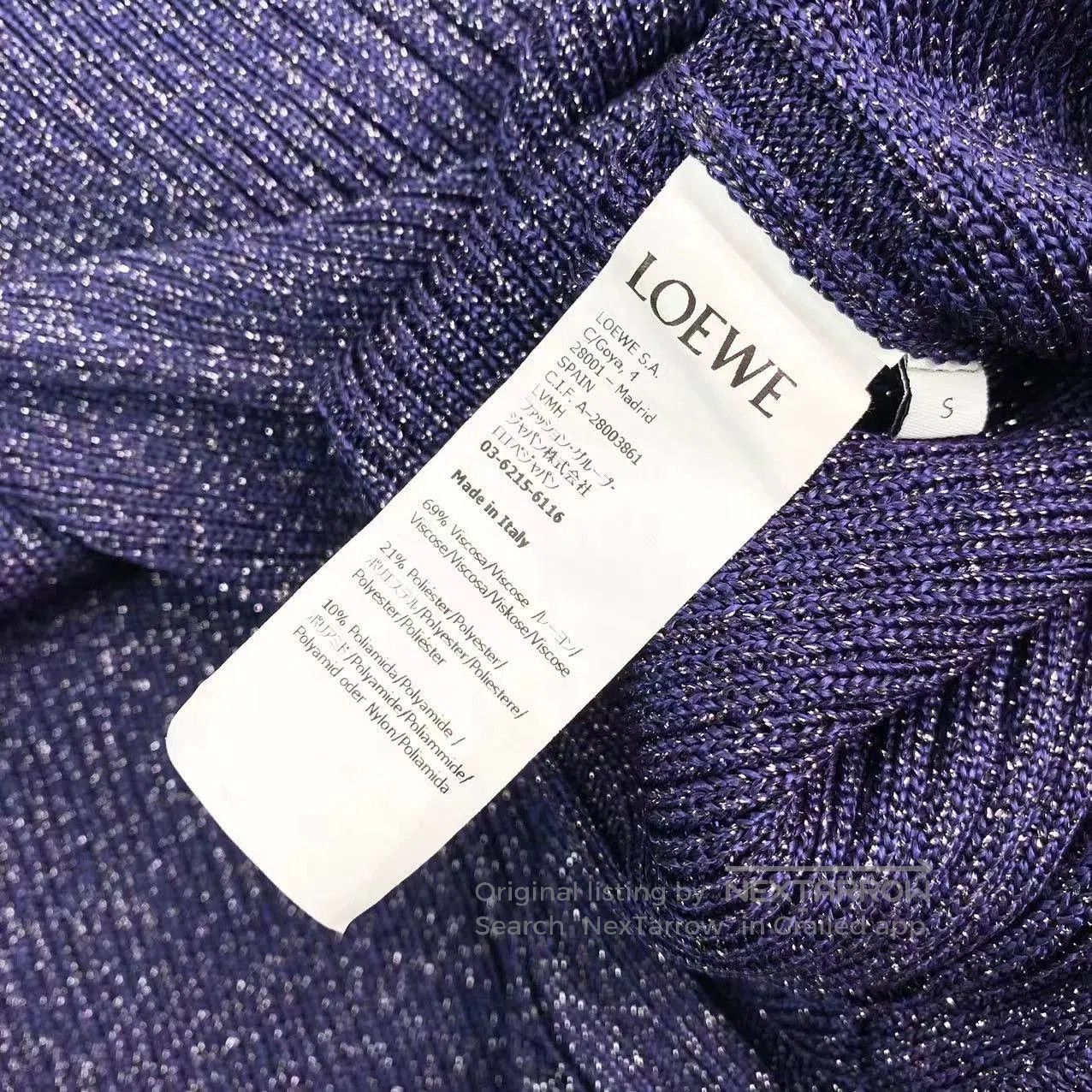 Loewe Loewe Sleeveless Logo Knit Dress. Size US S / EU 44-46 / 1 - 4 Thumbnail