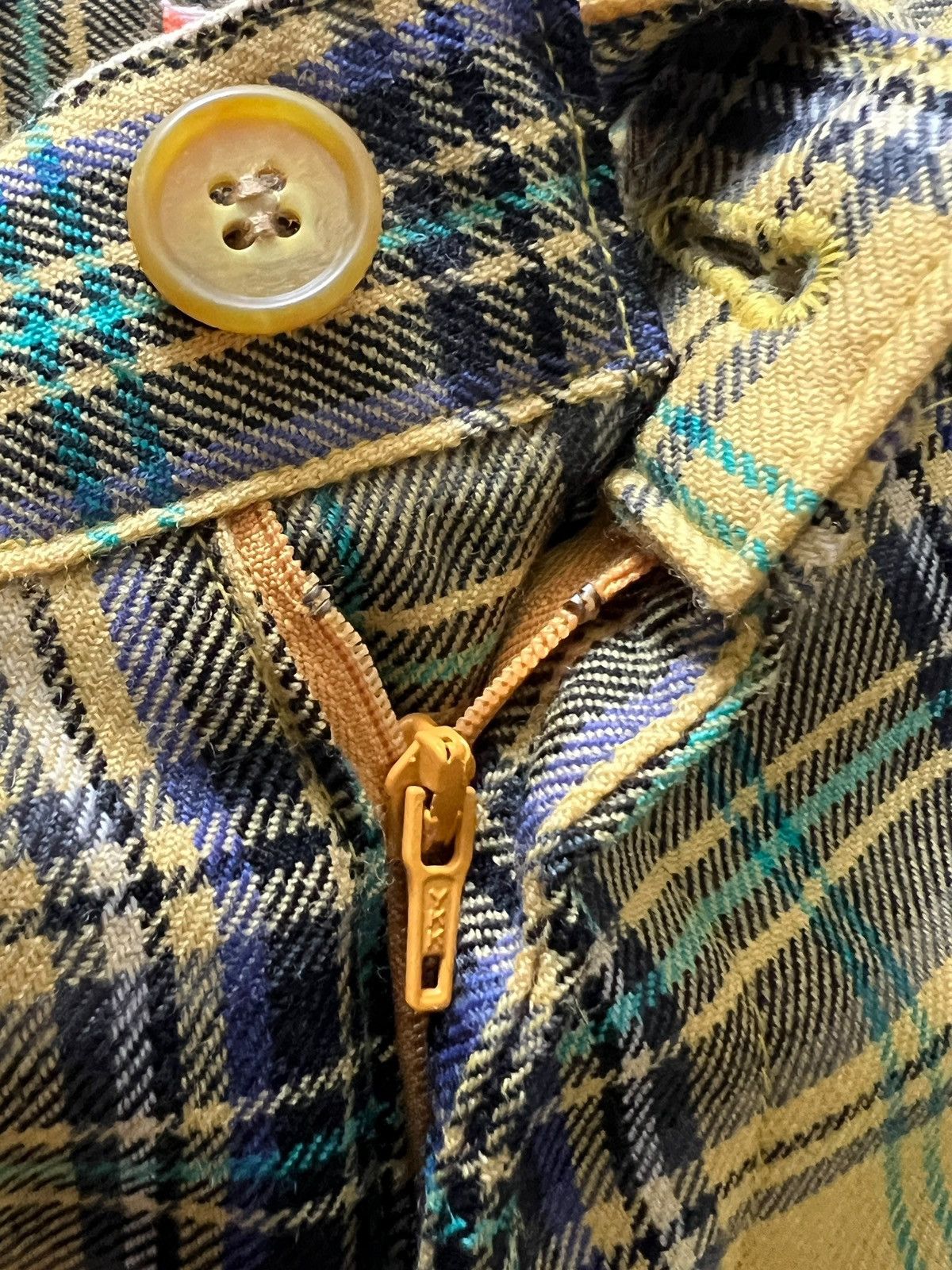 Seditionaries 1990s El Flamingo 🎌 Tartan Bondage Shorts Size US 34 / EU 50 - 9 Thumbnail