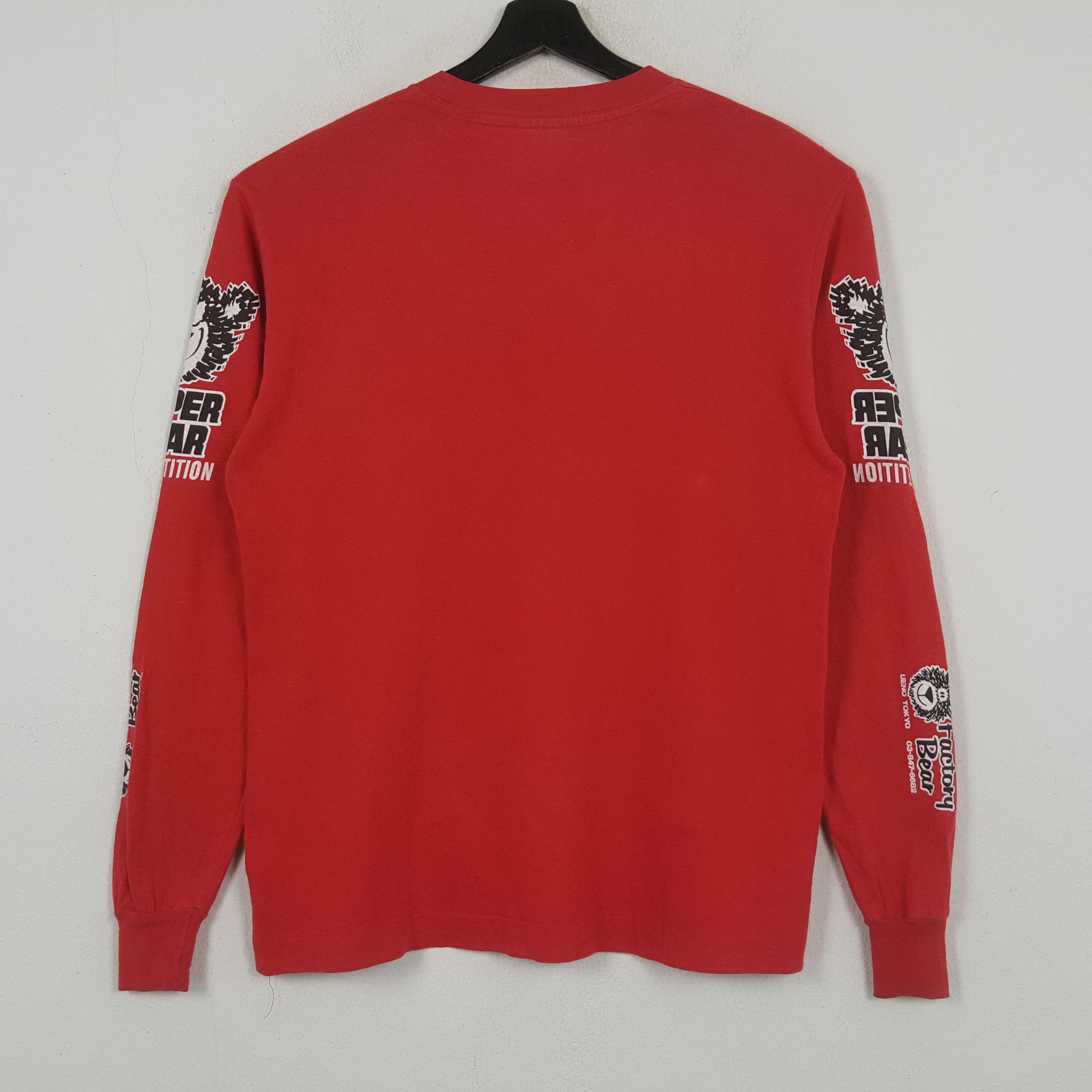 Vintage SUPER BEAR COMPETITION Streetwear Style Tshirt 31 Size US M / EU 48-50 / 2 - 3 Thumbnail
