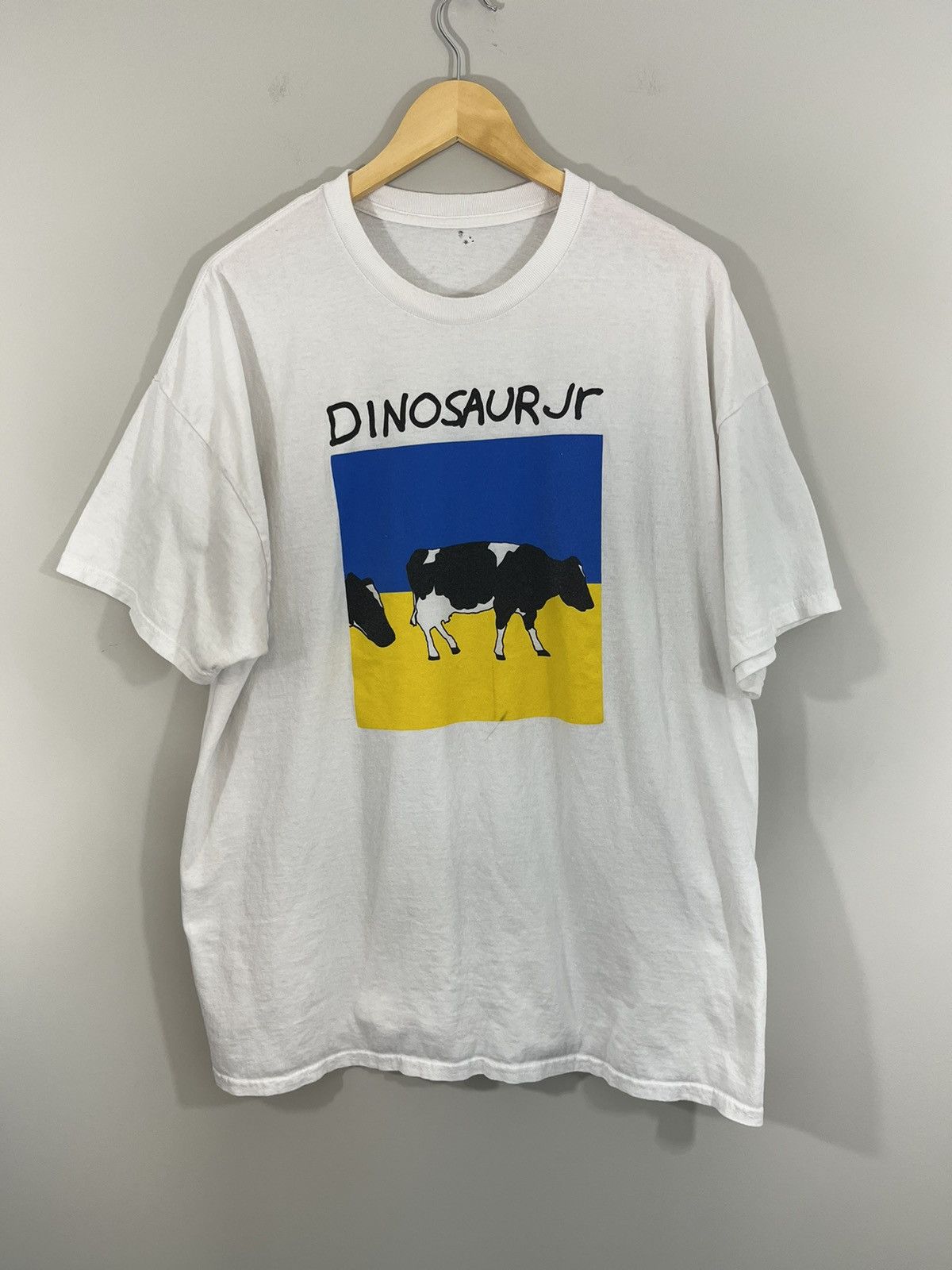 Band Tees Dinosaur Jr Thrashed Distressed Oversized Band Tee Size US XXL / EU 58 / 5 - 2 Thumbnail