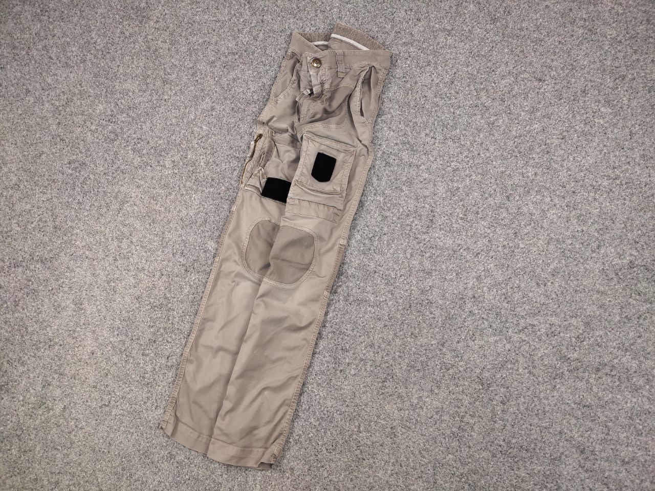 Aeronautica Militare Aeronautica Militare Vintage logo Cargo Zip Beige Pants Size US 30 / EU 46 - 3 Thumbnail