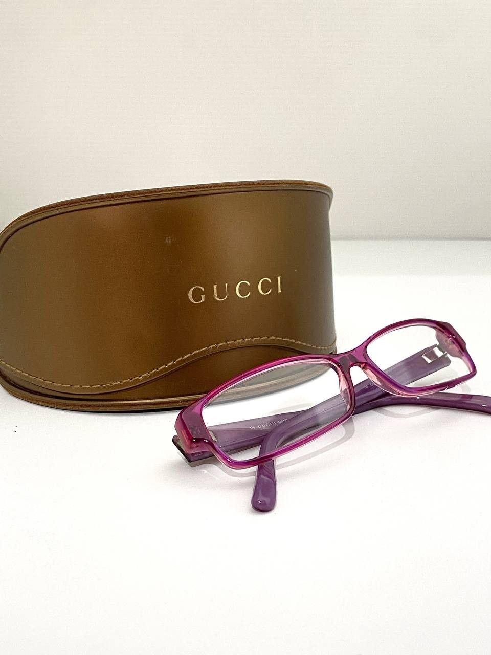 Gucci Gucci GG Logo Square Retro Bayonetta Eyeglasses Vintage Y2K Size ONE SIZE - 7 Thumbnail