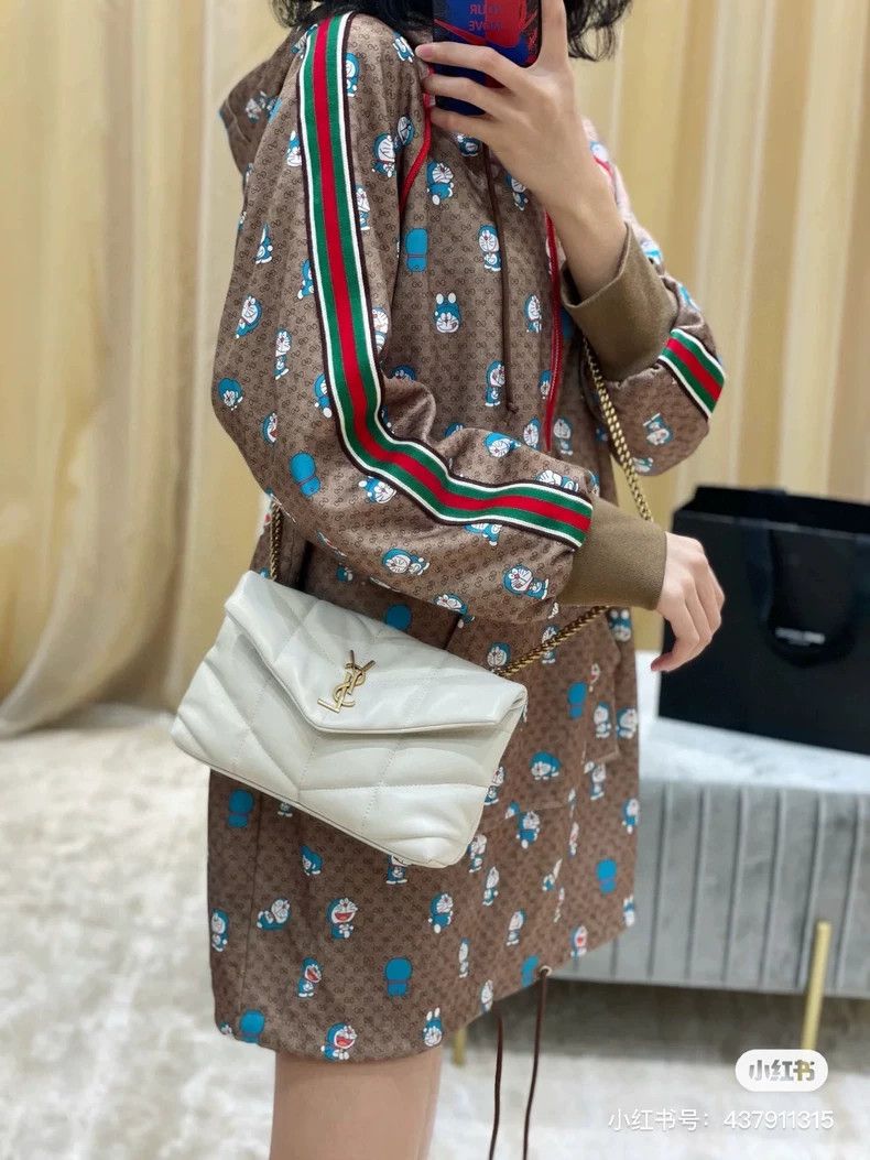 Gucci GucciCo-branded Doraemon cartoon full print short hooded lo Size XS / US 0-2 / IT 36-38 - 6 Thumbnail