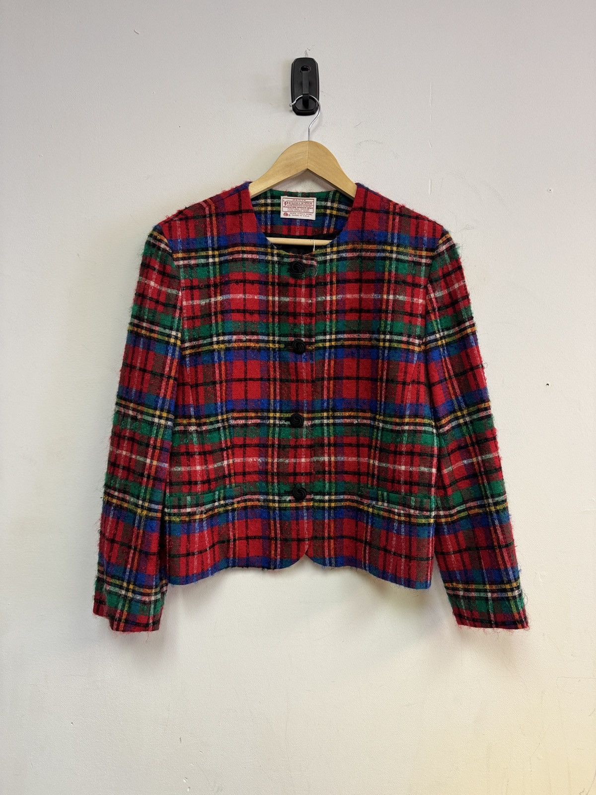 Vintage 70s/80s Pendleton Wool Blazer Size M / US 6-8 / IT 42-44 - 1 Thumbnail