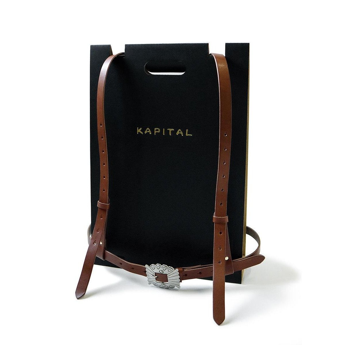 Kapital Kapital Leather Pueblo Buckle Harness (Time Sale) Size 32 - 9 Thumbnail