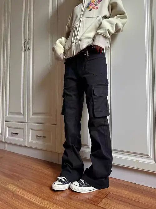 VIBE Street hip hop vintage micro flare baggy jeans Size US 32 / EU 48 - 2 Thumbnail