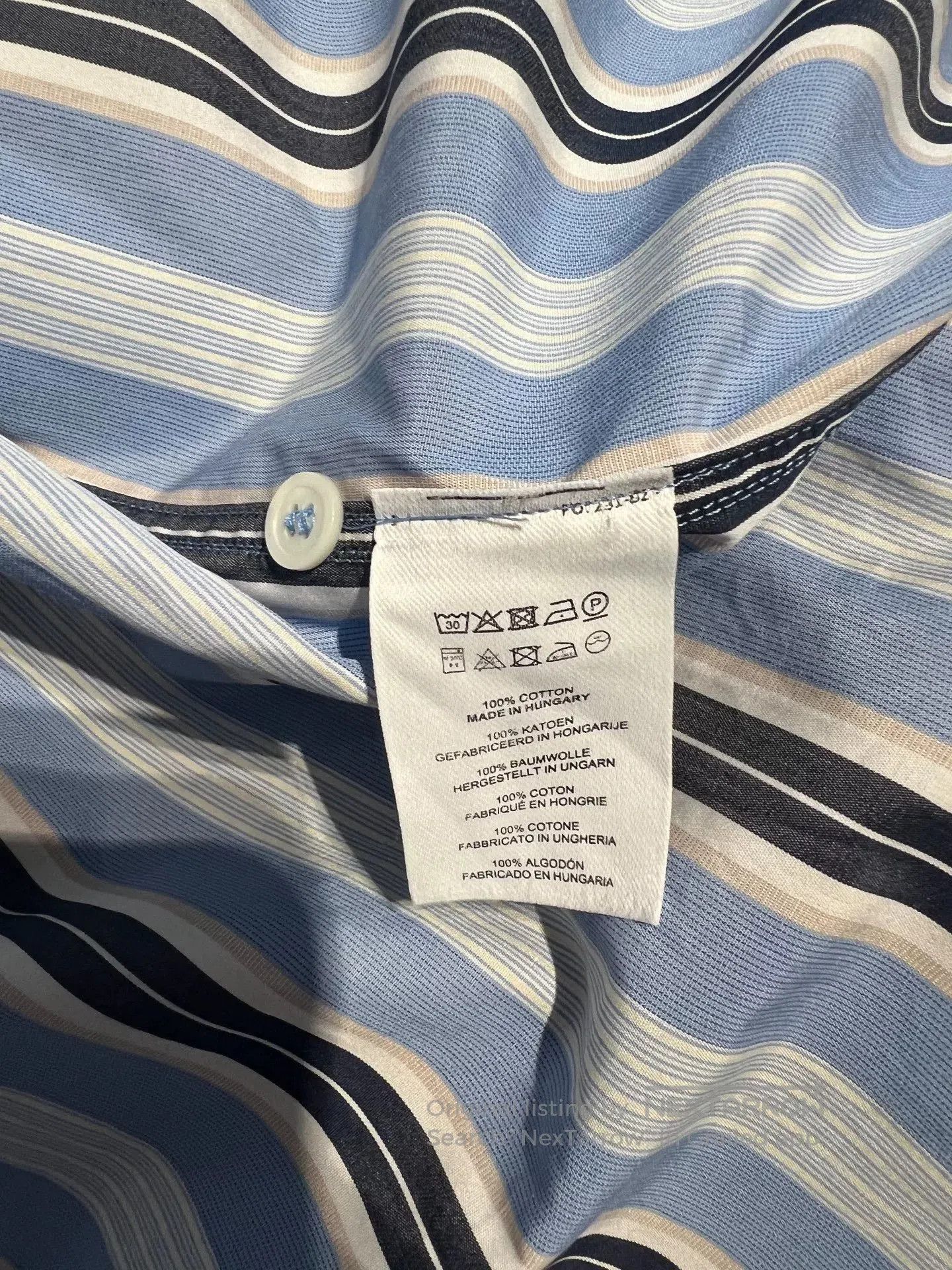 Dries Van Noten striped short-sleeve shirt by dries van noten. Size US S / EU 44-46 / 1 - 8 Thumbnail