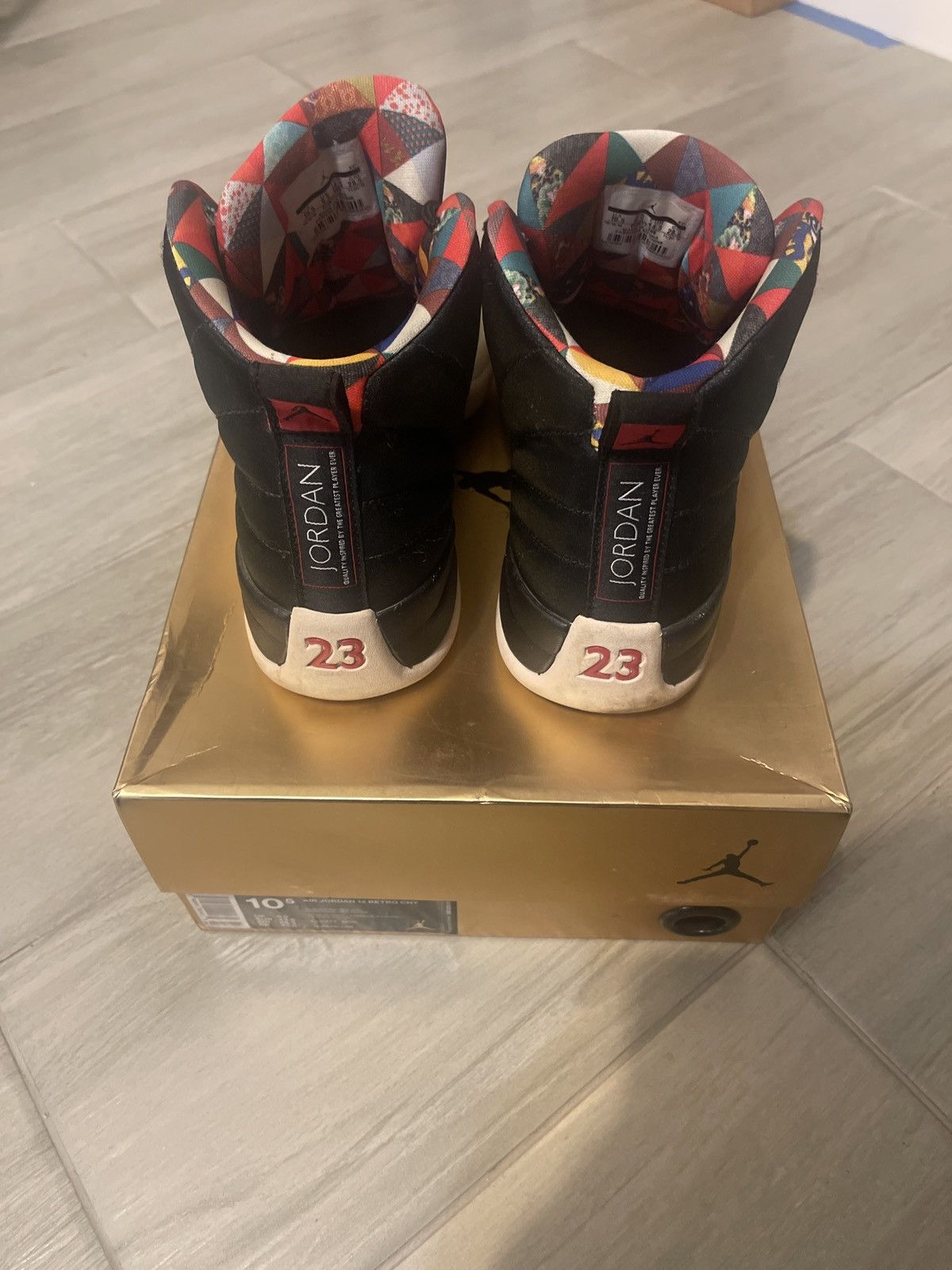 Jordan Brand Air Jordan 12 Retro GS 'Chinese New Year' 2019 Size US 10.5 / EU 43-44 - 6 Thumbnail