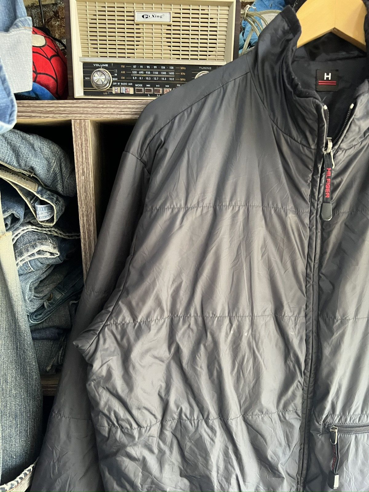 Tommy Hilfiger 🔥Reversible Tommy Hilfiger Zipper Jacket Size US L / EU 52-54 / 3 - 7 Thumbnail