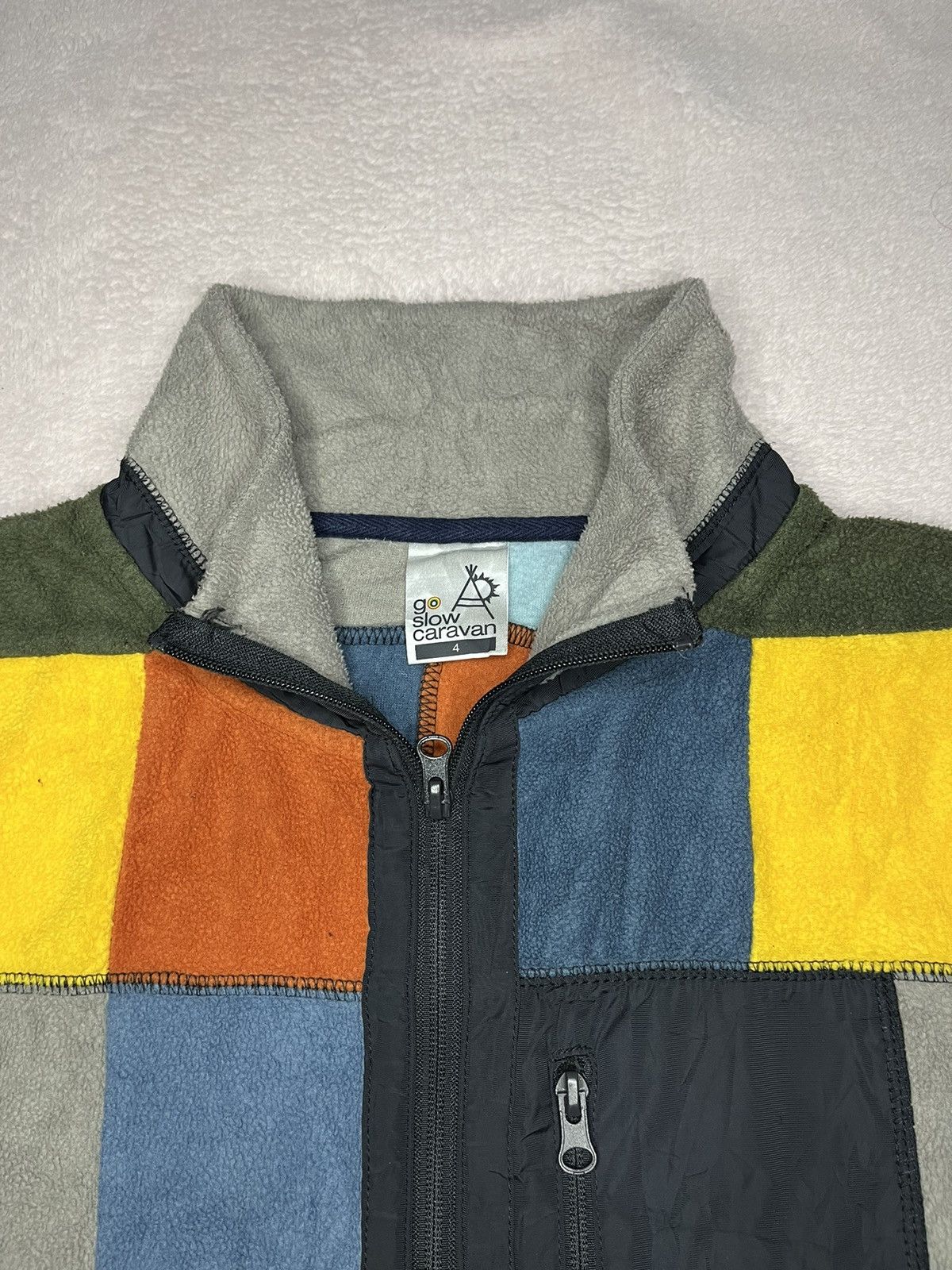 Japanese Brand × go slow caravan Go Slow Caravan Patchwork Jacket Size US L / EU 52-54 / 3 - 6 Thumbnail