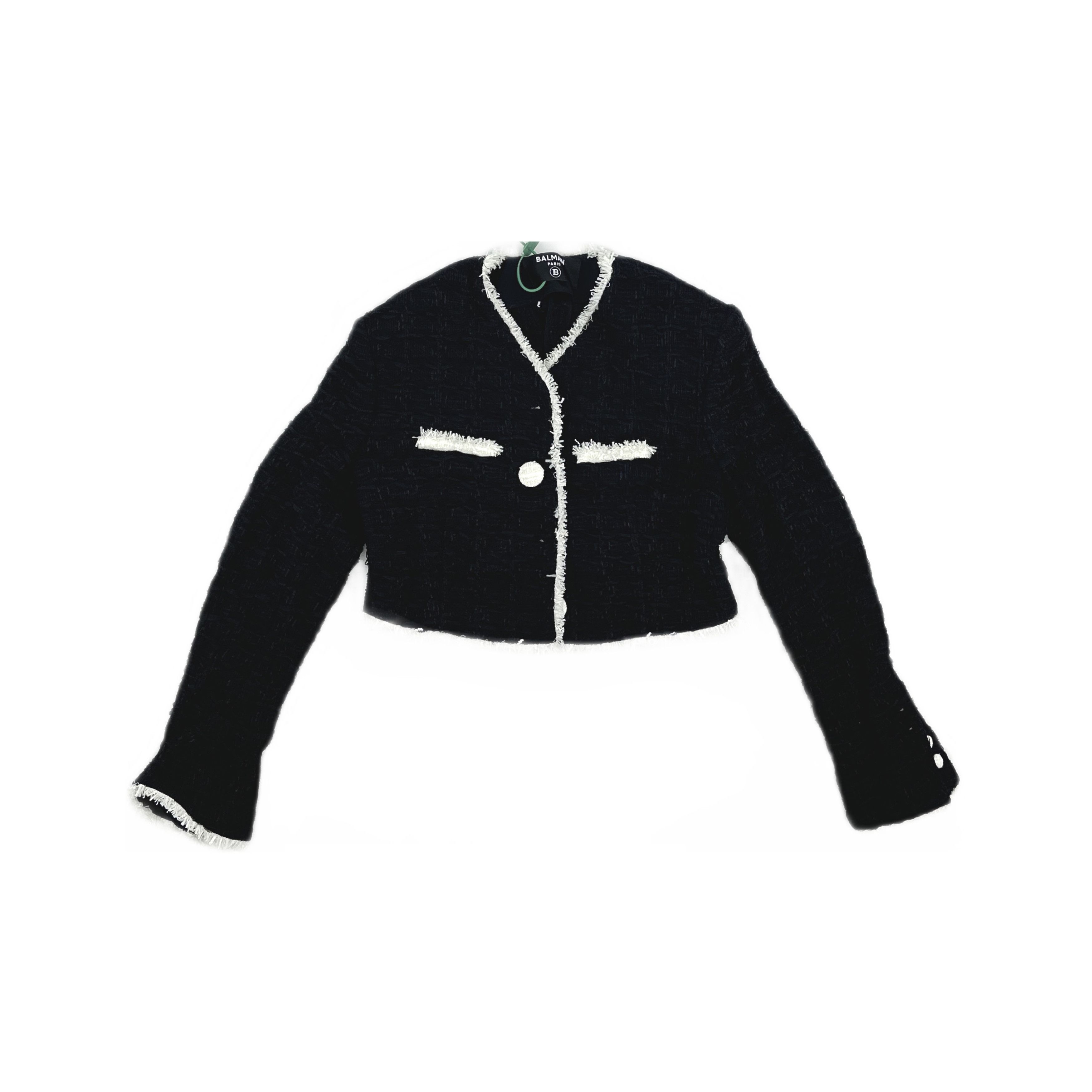 Balmain Balmain Tweed Jacket Size 36 Size XS / US 0-2 / IT 36-38 - 1 Thumbnail