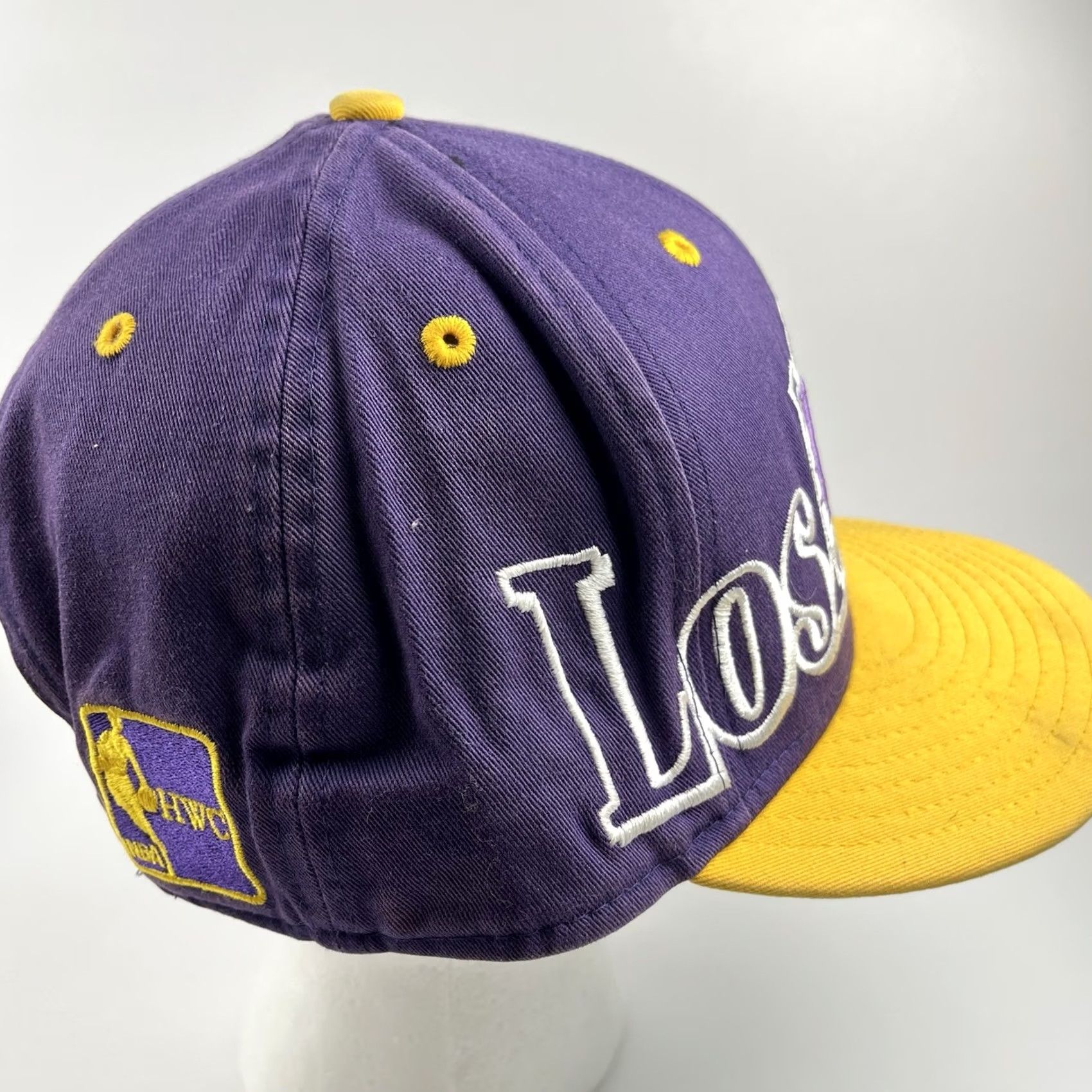 New Era New Era 59FIFTY SnapBack Los Angeles Lakers Purple Yellow One Size Fits Most Hats Mens Purple Lakers Snapback One Size Fits Most Size ONE SIZE - 3 Thumbnail