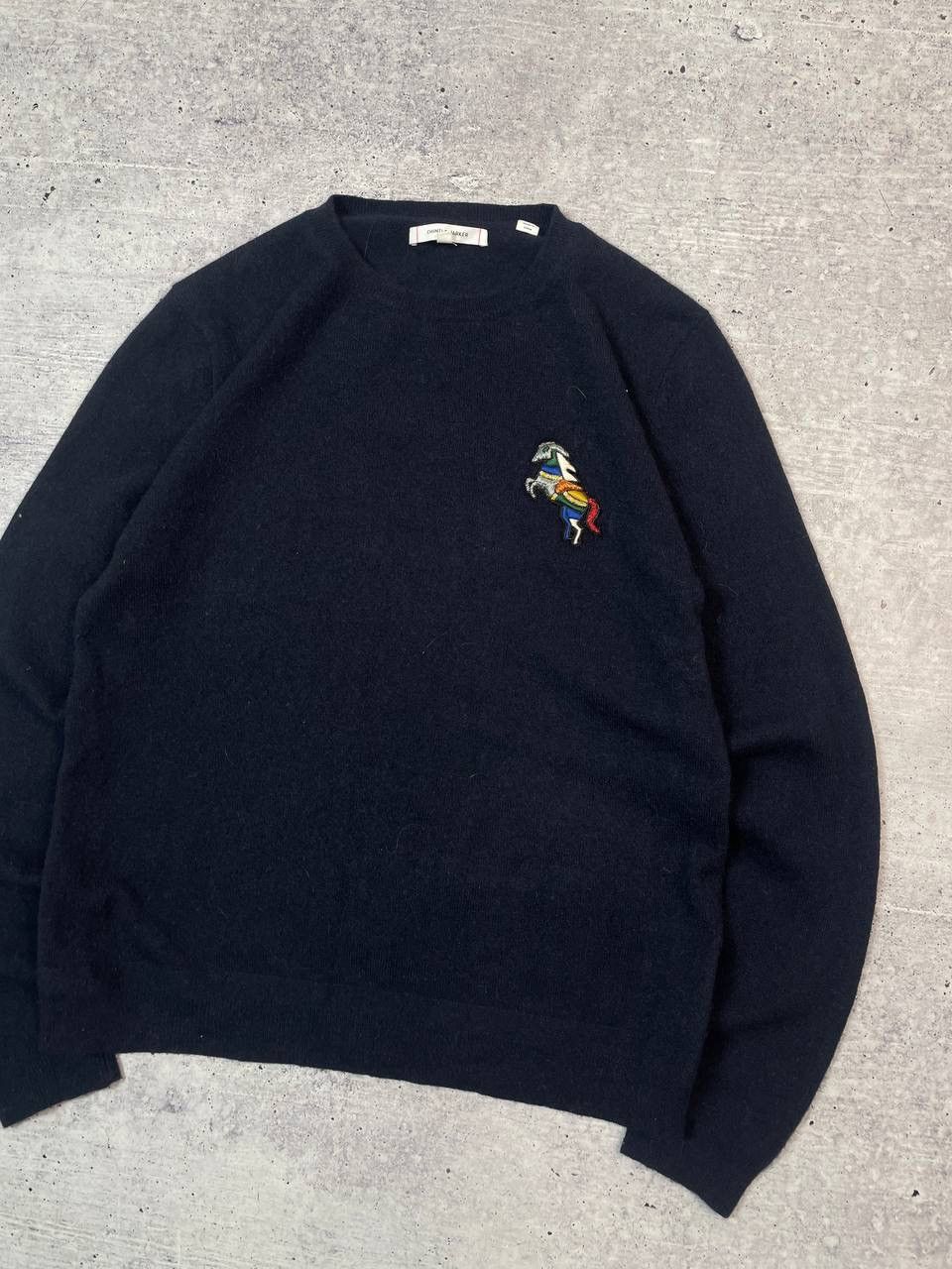 CHINTI & PARKER Chinti And Parker Cashmere Sweater Logo Y2K Size M / US 6-8 / IT 42-44 - 3 Thumbnail