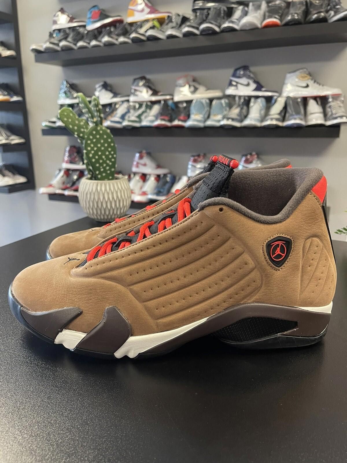 Jordan Brand Nike Air Jordan 14 Retro Winterized Archaeo Brown Size 11.5 Size US 11.5 / EU 44-45 - 1 Thumbnail