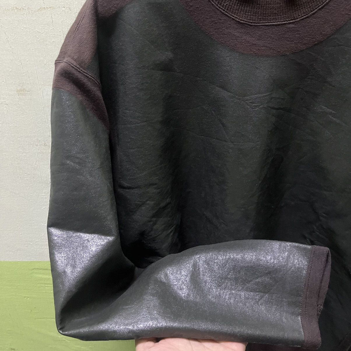 Issey Miyake Archival Vintage 80s Issey Miyake Leather-Look Pullover Size US S / EU 44-46 / 1 - 5 Thumbnail