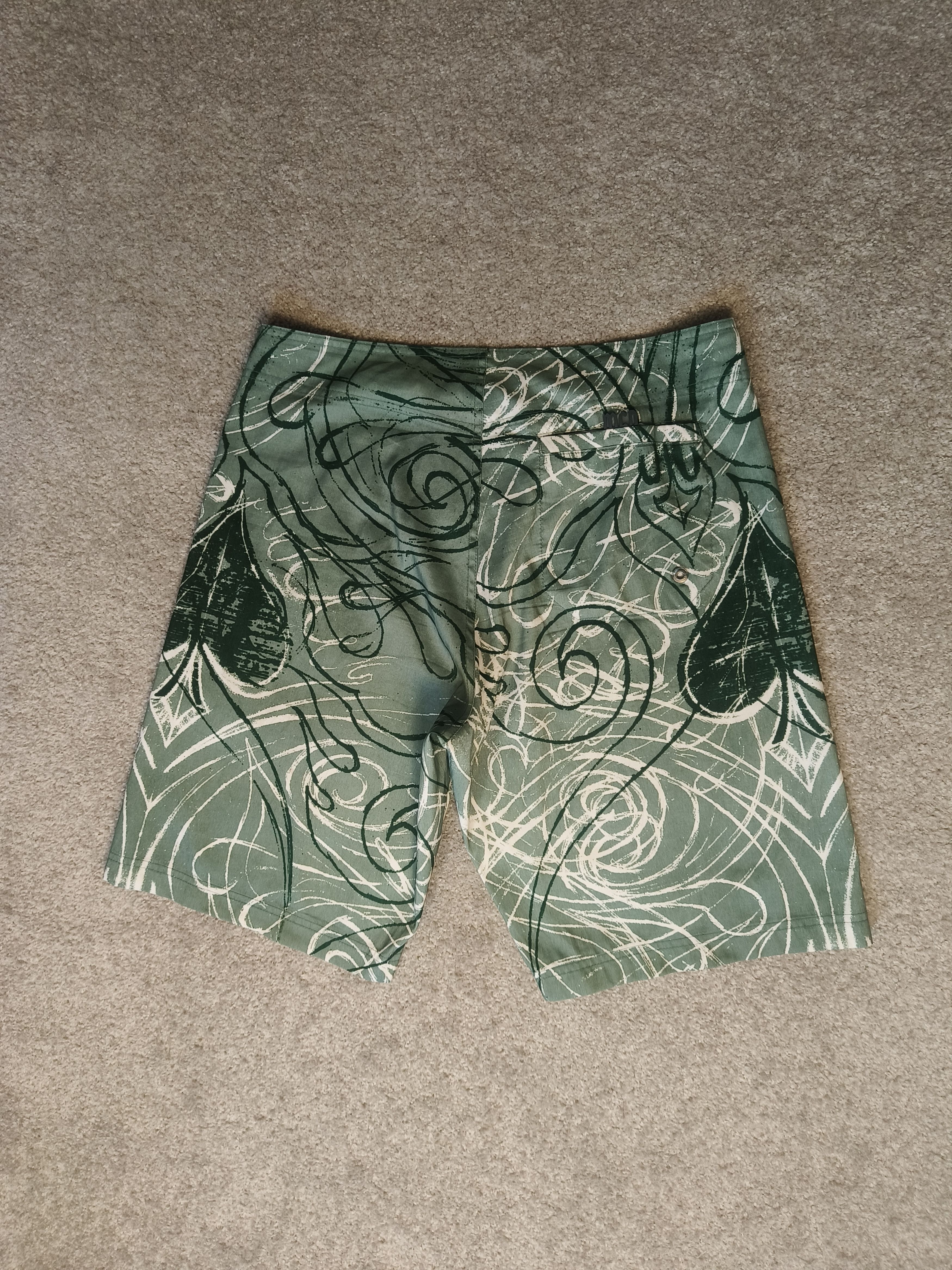 Other More Core Division MCD Abstract Swirl Print Board Shorts Size US 33 - 3 Thumbnail