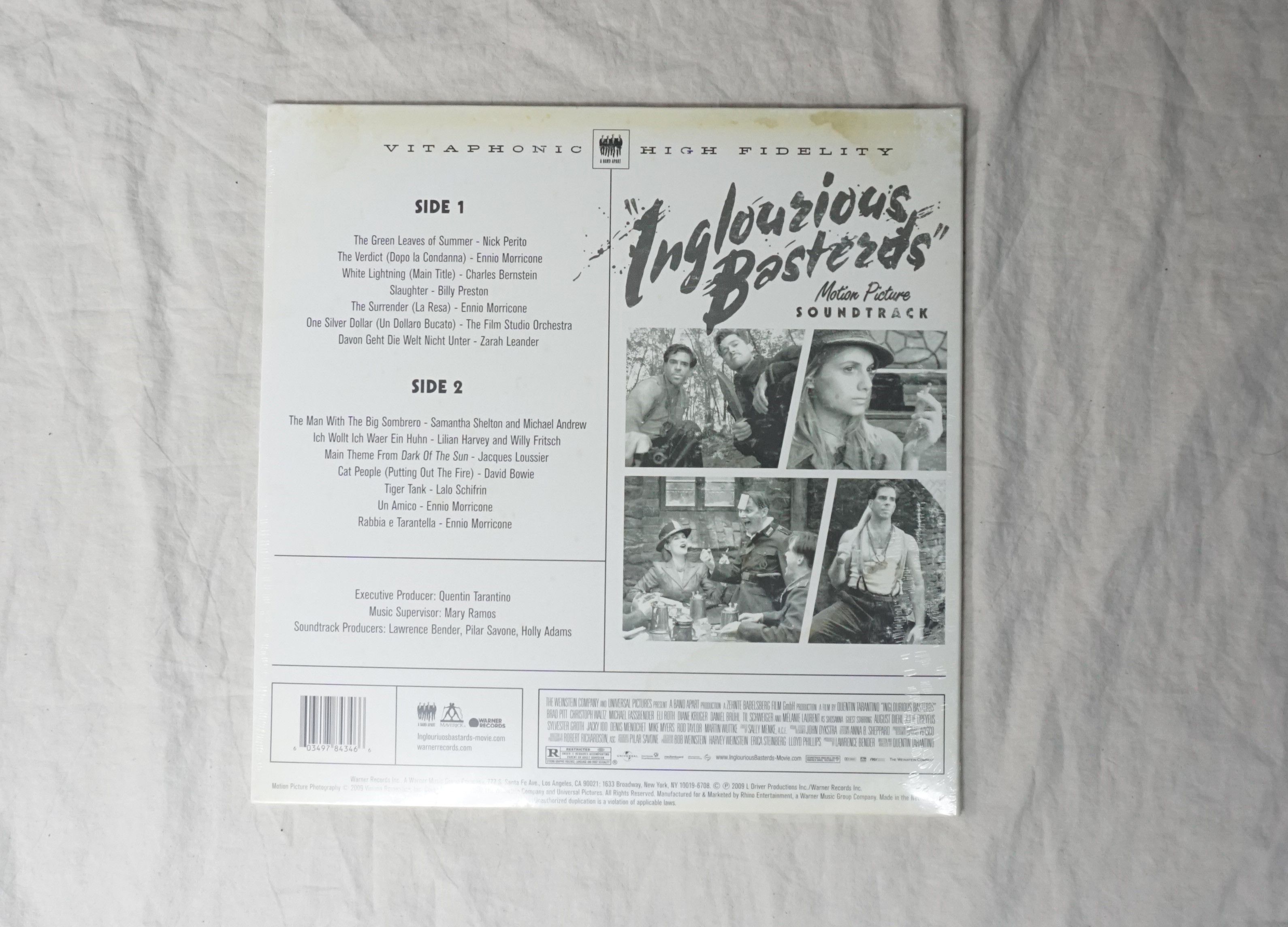 Vintage Quentin Tarantino's Inglourious Basterds Vinyl Size ONE SIZE - 4 Thumbnail