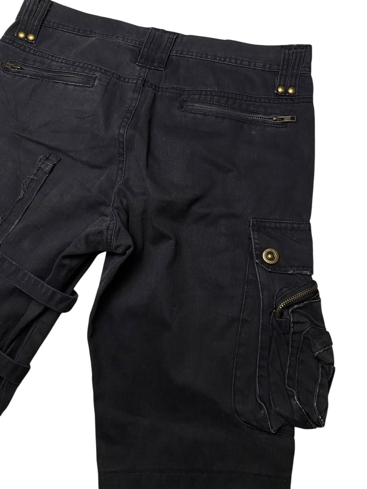 14th Addiction 2000's In The Attic Grunge 3D Gasmask Shorts Size US 29 - 14 Thumbnail