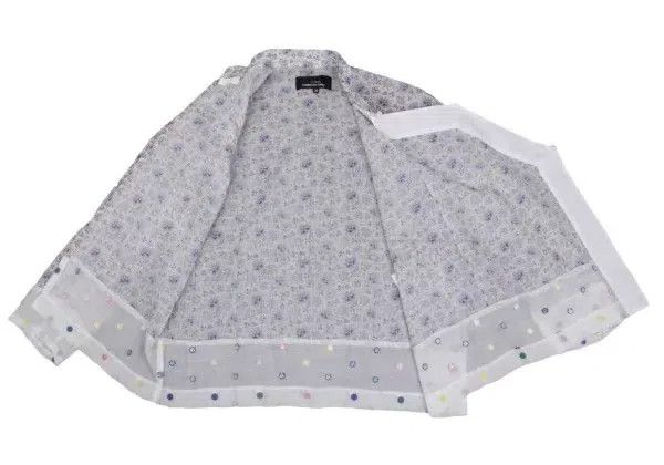 Comme des Garcons Comme Des Garcons Purple Vintage Floral Chinese Top Size M / US 6-8 / IT 42-44 - 4 Thumbnail