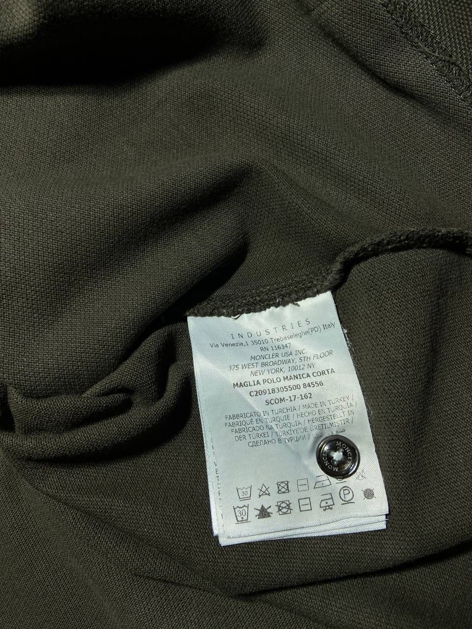 Moncler Moncler Green Polo T-Shirt Basic small logo Size US M / EU 48-50 / 2 - 10 Thumbnail