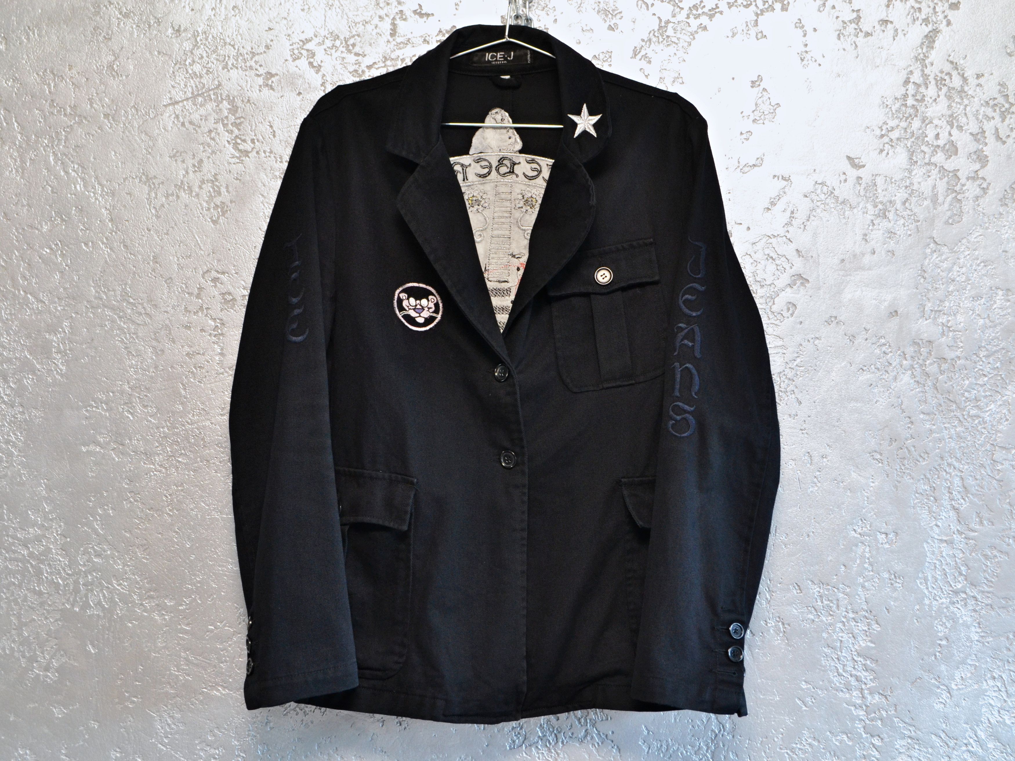 Iceberg ICEBERG Jeans Vintage Women Black Denim Jacket Size M / US 6-8 / IT 42-44 - 3 Thumbnail