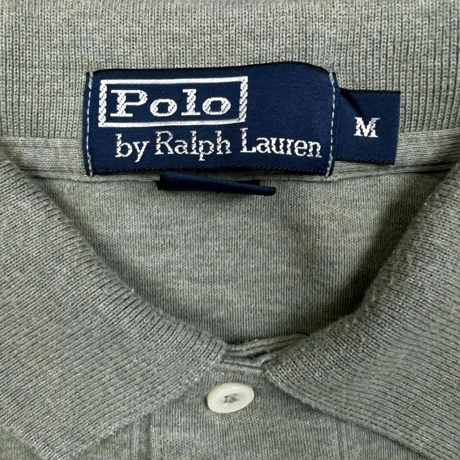 Polo Ralph Lauren × Vintage VTG 90s Polo Ralph Lauren Shirt Medium Pony Cotton Preppy Size US M / EU 48-50 / 2 - 4 Thumbnail