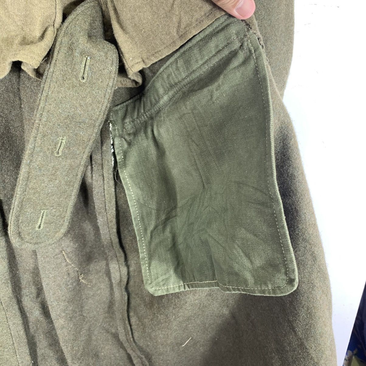 Vintage VINTAGE 1950s BRITISH MILITARY GREAT COAT DISMOUNTED Size US M / EU 48-50 / 2 - 10 Thumbnail