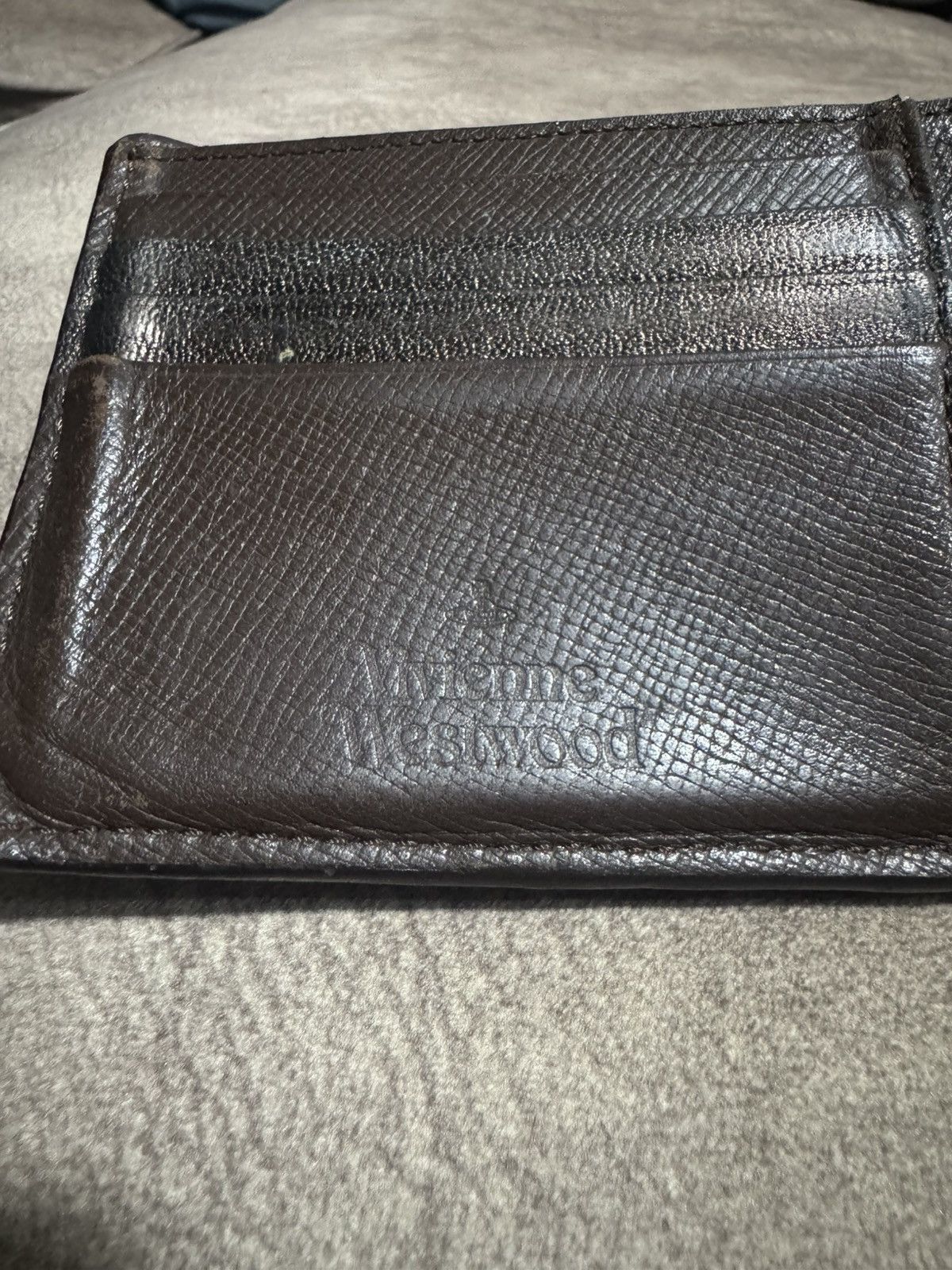 Vivienne Westwood Dark Camo Vivienne Westwood Small ORB Logo Bifold Wallet Size ONE SIZE - 4 Thumbnail