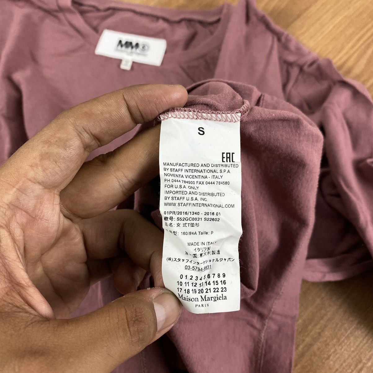 Maison Margiela MM 6 Maison Margiela Patch work t shirt Ifsixwasnine Size S / US 4 / IT 40 - 7 Thumbnail