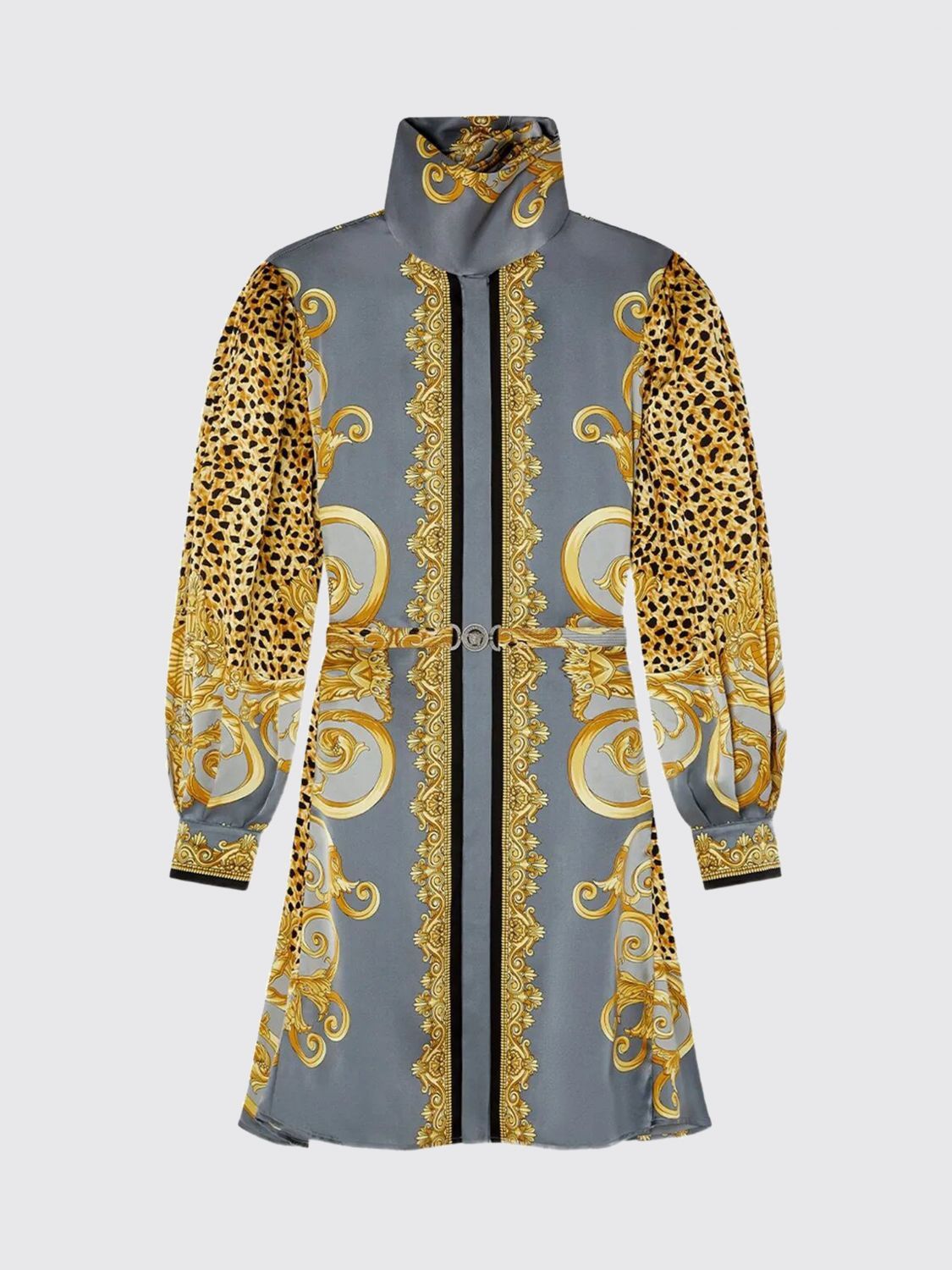 Versace Dress Woman Grey
