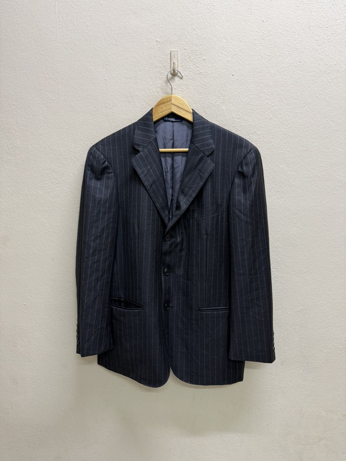 Polo Ralph Lauren Polo By Ralph Lairen Pinstripe Men's Blazer Size 42S - 20 Thumbnail