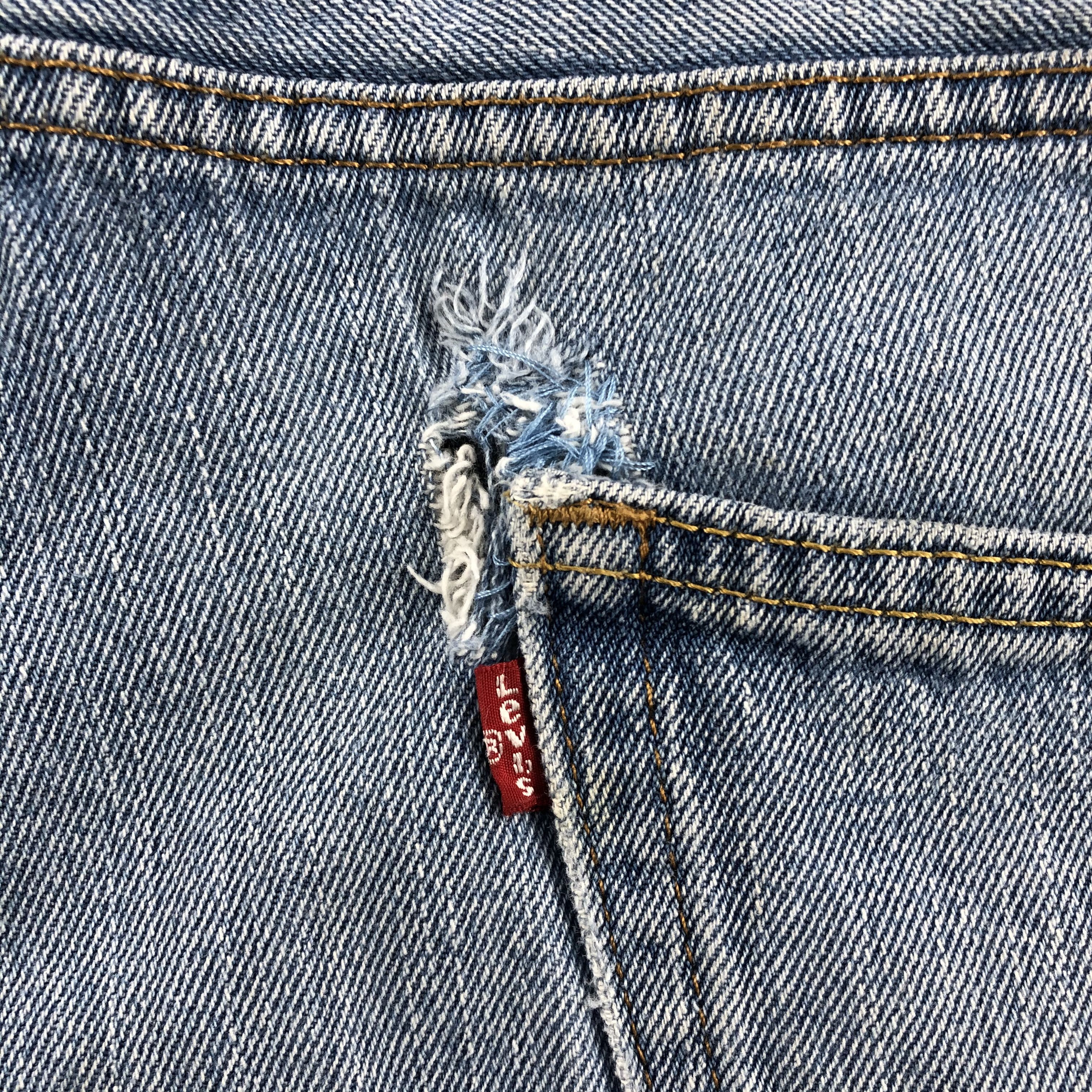 Levi's Vintage Light Wash Levis 550 Jeans-J1707 Size US 37 - 7 Thumbnail