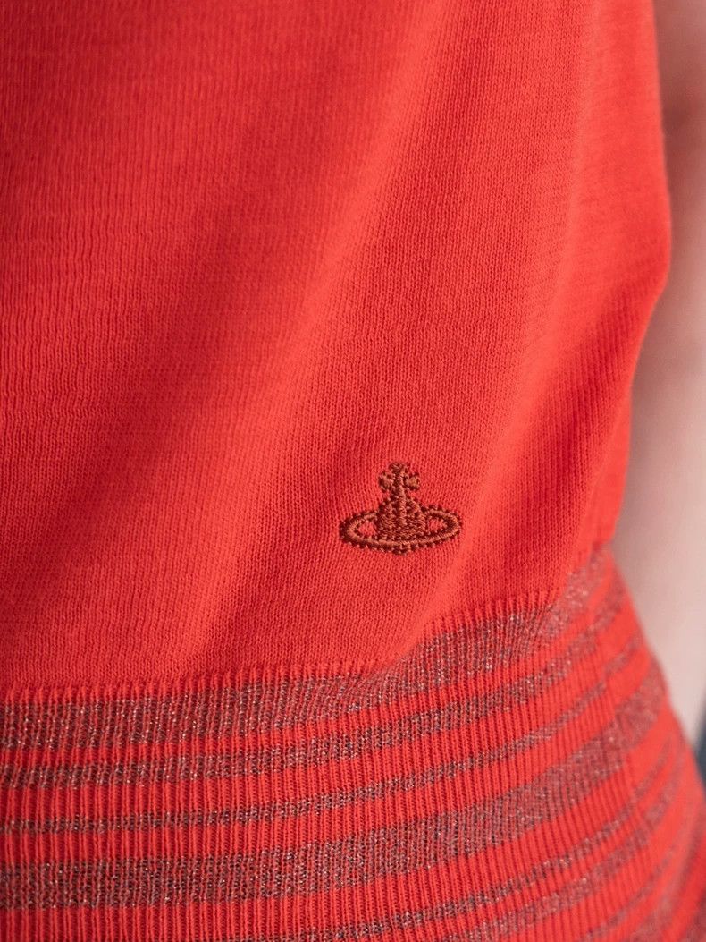 Vivienne Westwood Vivienne Westwood Red cross-belt knit vest Size M / US 6-8 / IT 42-44 - 5 Thumbnail
