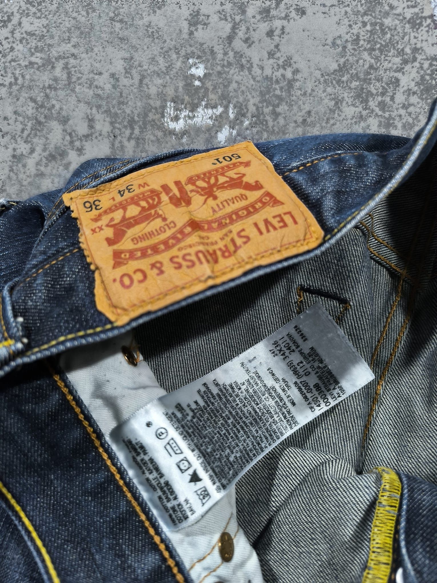 Levi's INSANE LENGTH FADED 501 VINTAGE LEVIS Size US 32 / EU 48 - 8 Thumbnail