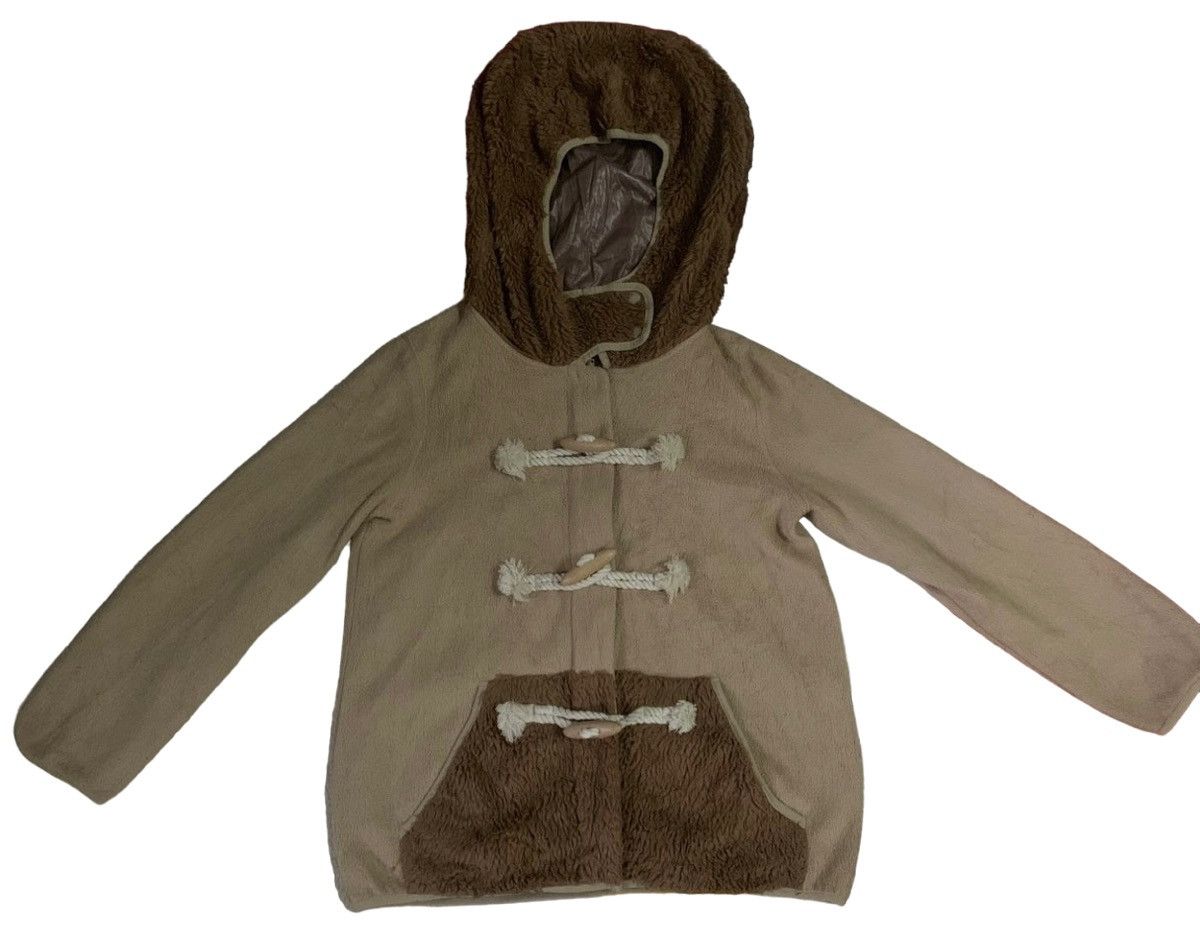 Issey Miyake 90s ISSEY MIYAKE HOODIE FLEECE RARE DESIGN Size US M / EU 48-50 / 2 - 1 Thumbnail