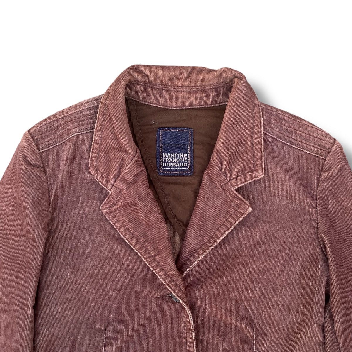 Marithe + Francois Girbaud Vintage 90s Marithe Francois Gibraud Corduroy Jacket. #F9 Size M / US 6-8 / IT 42-44 - 2 Thumbnail